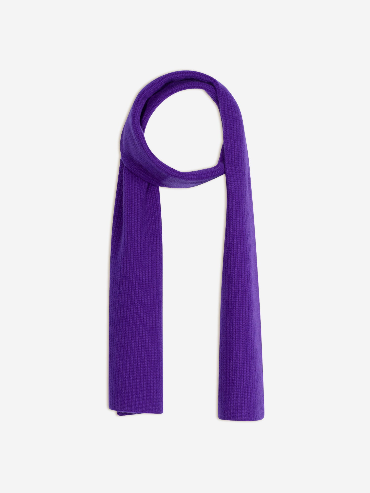 LEA écharpe 4 fils gentiane