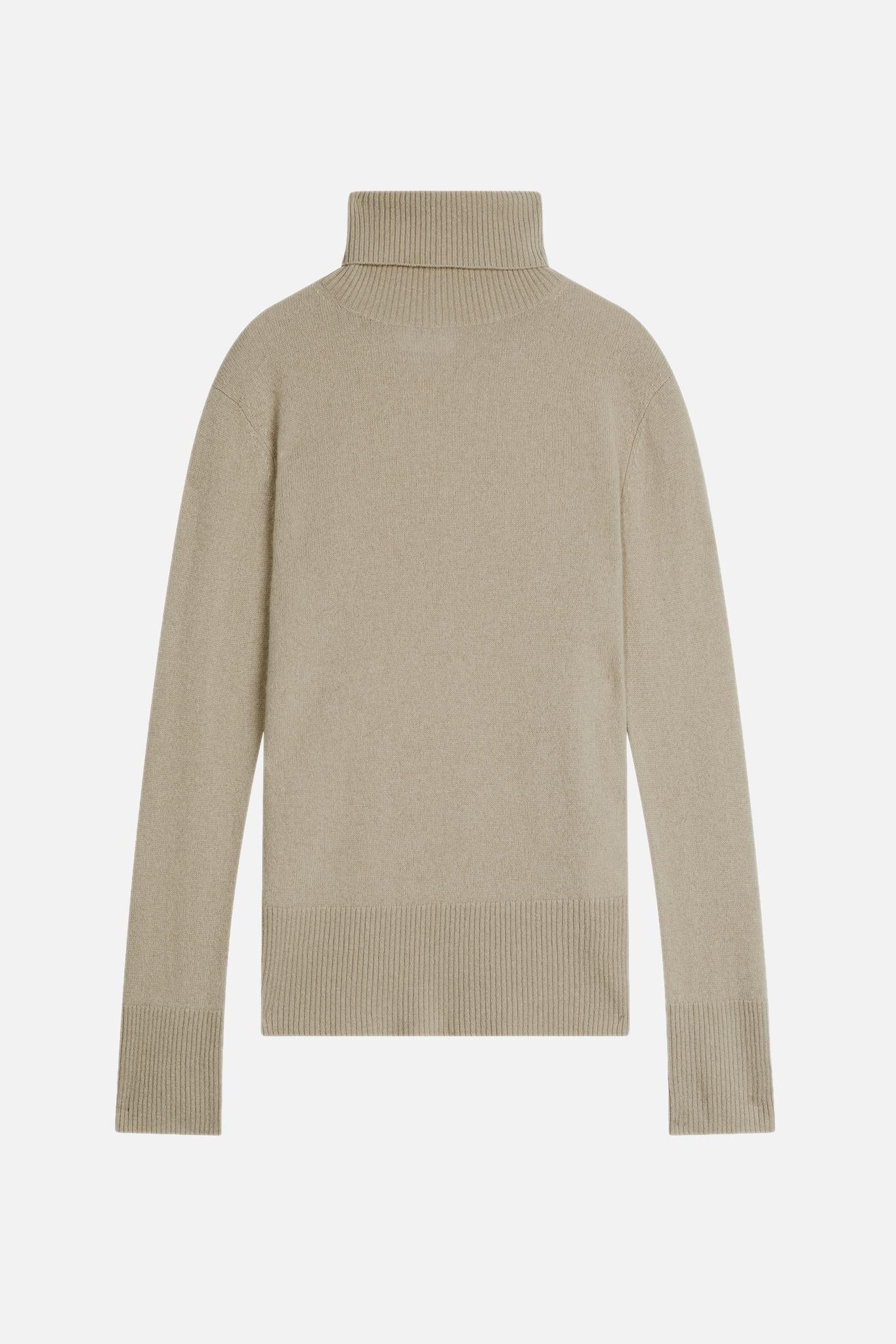 LEXIE olive turtleneck sweater