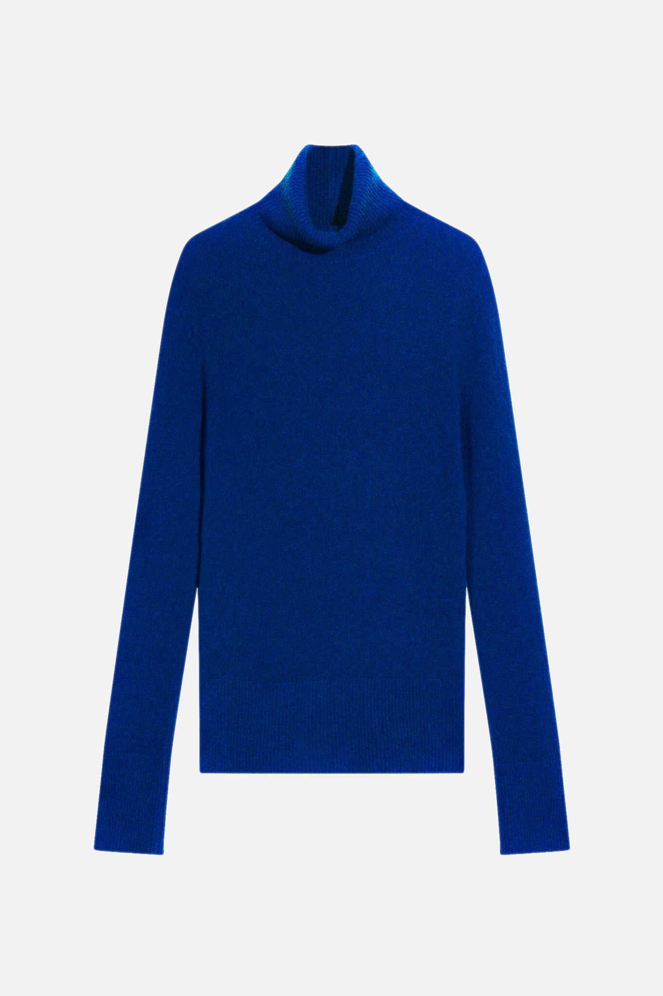 LEXIE ultramarine turtleneck sweater