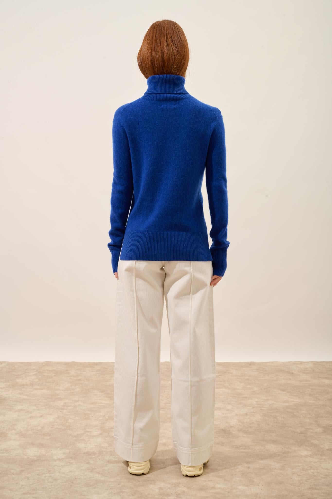 LEXIE ultramarine turtleneck sweater
