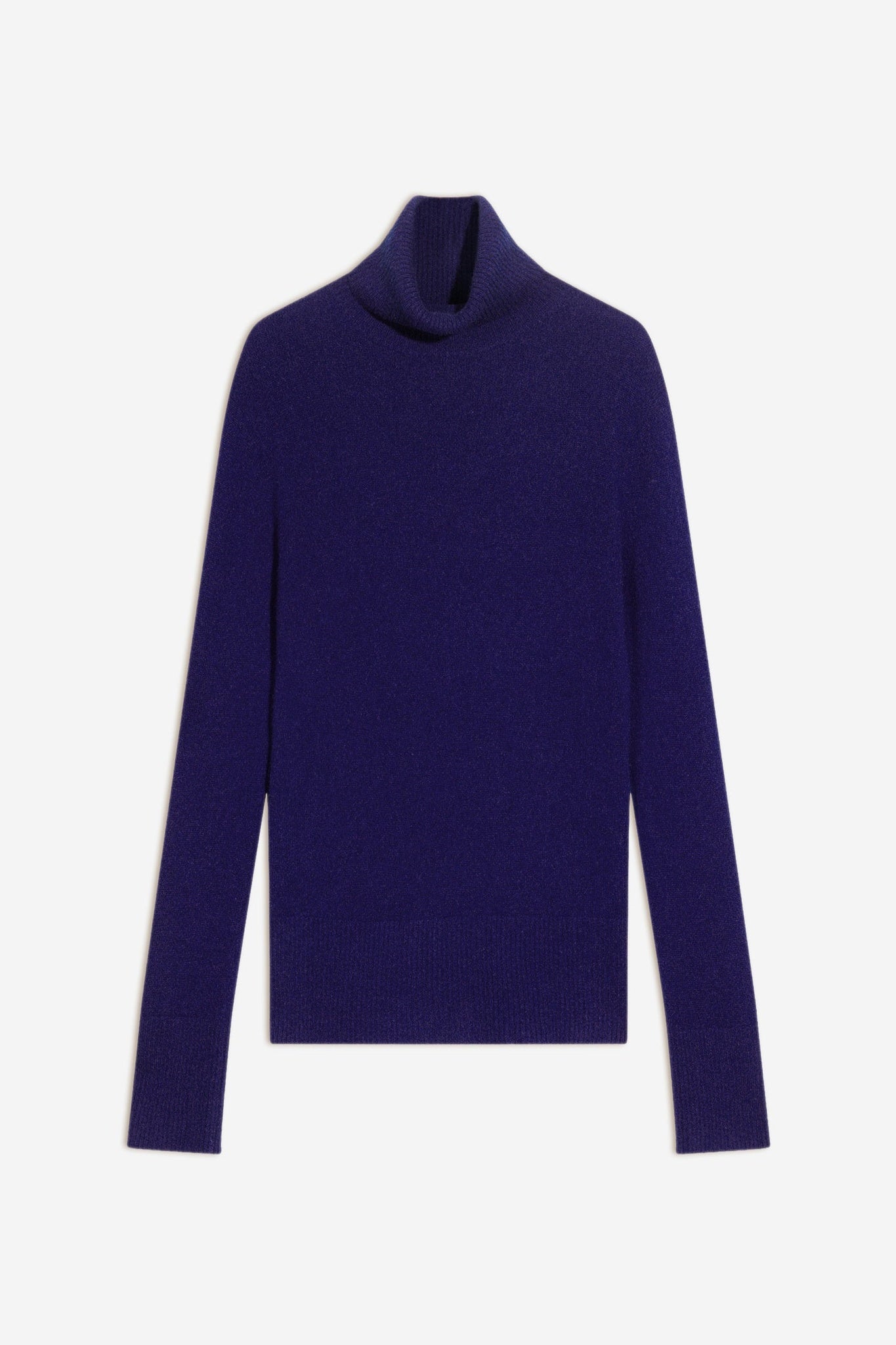 LEXIE pull col roulé purple