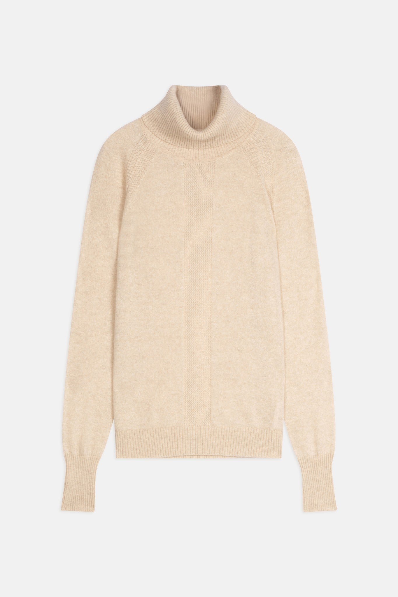 lilly pull col roulé avoine