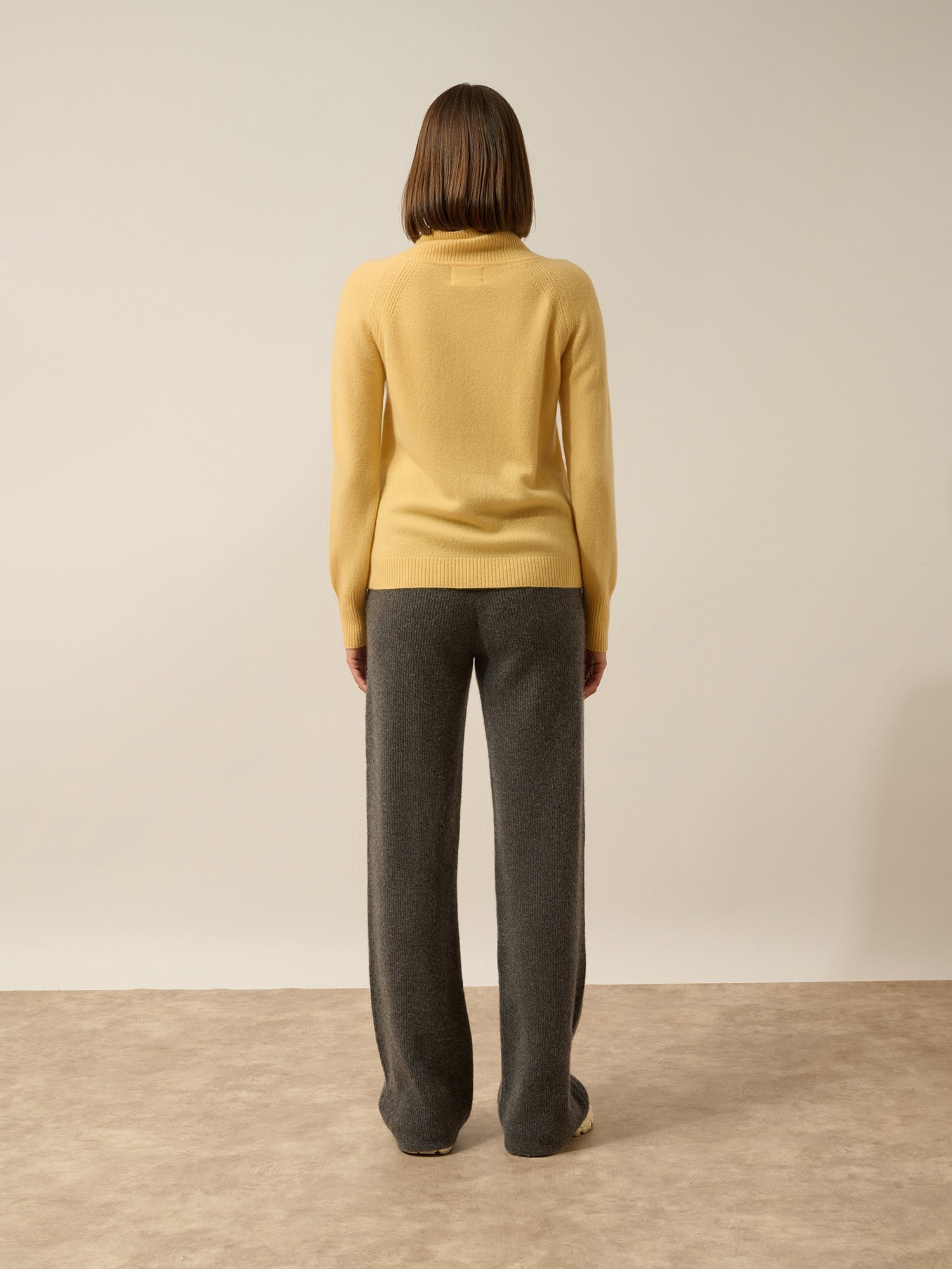 Lilly vanilla turtleneck sweater