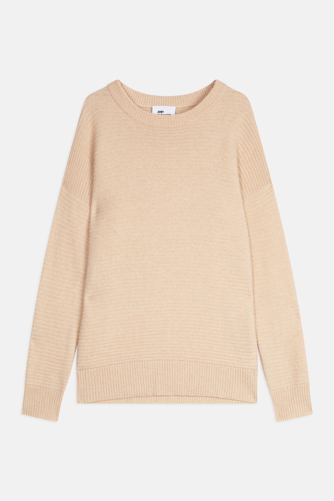 louna pull col rond sable