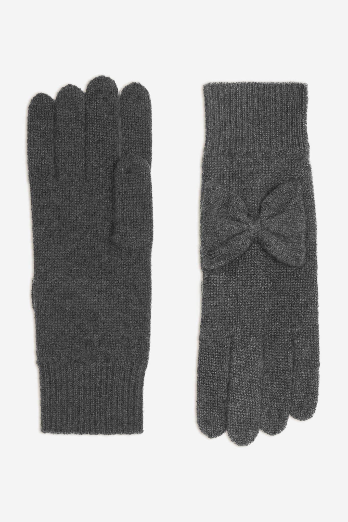 lucy gants 4 fils anthracite chiné