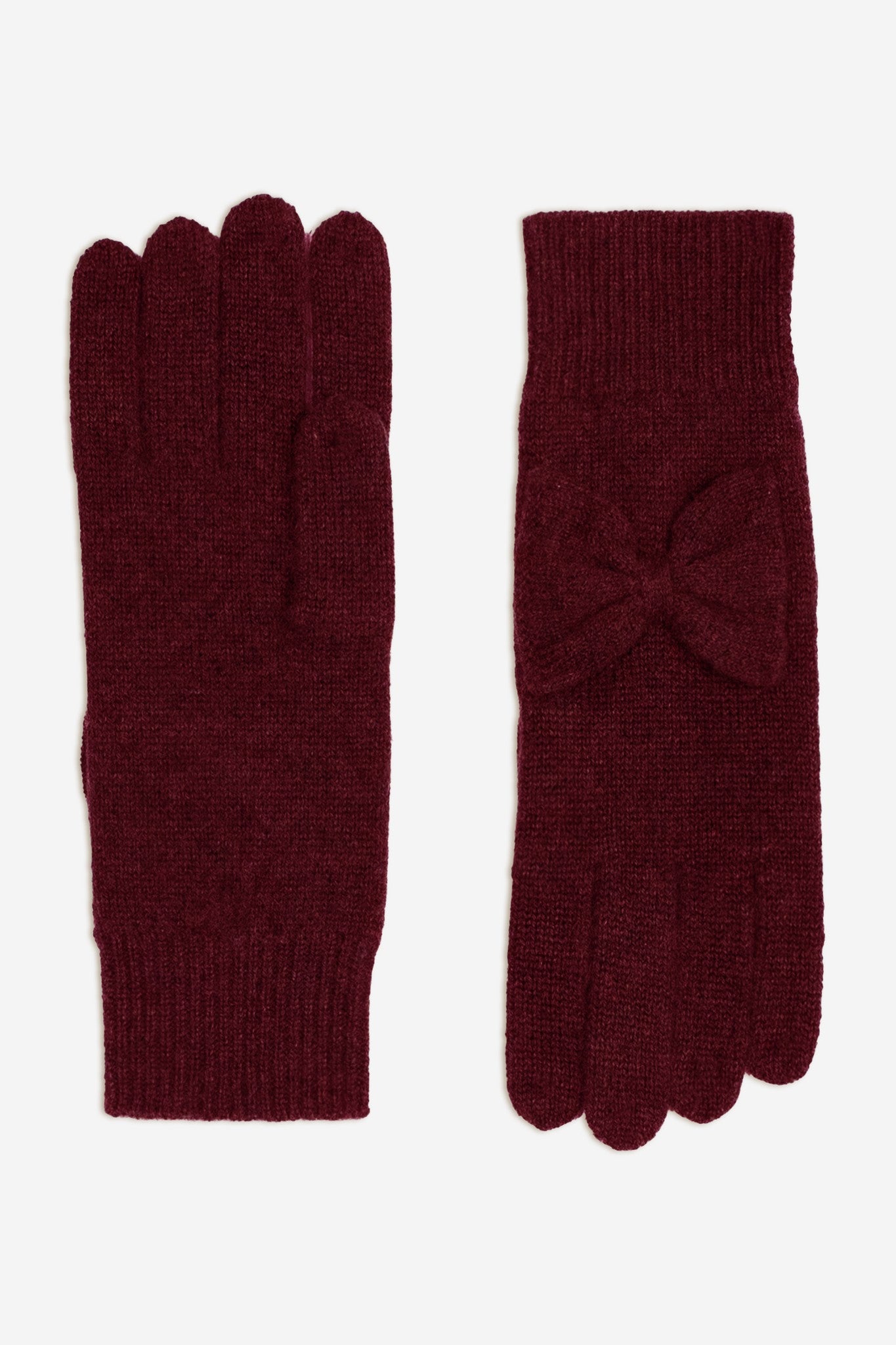 lucy gants 4 fils cranberry chiné