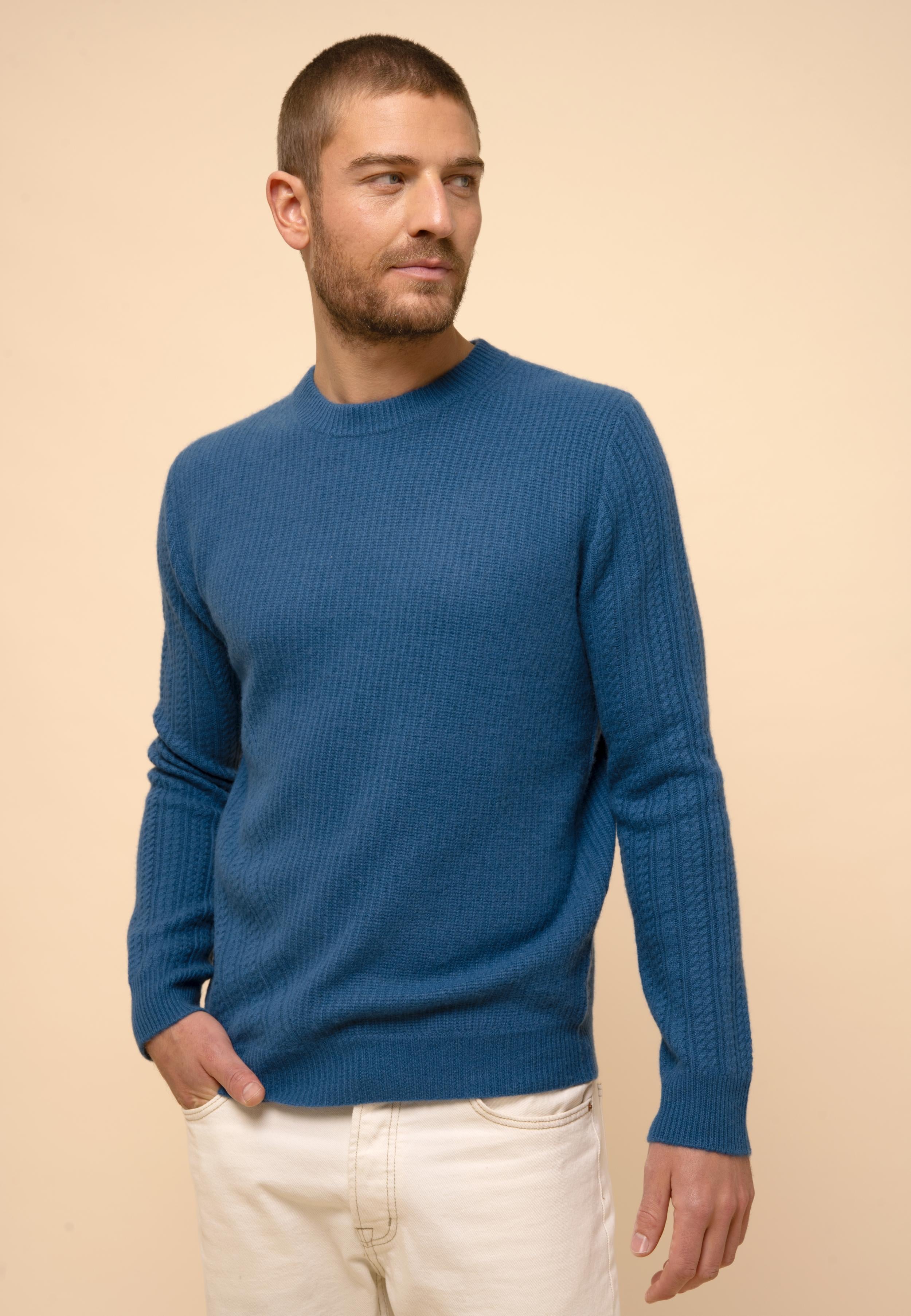 LUKKA pull col rond paon