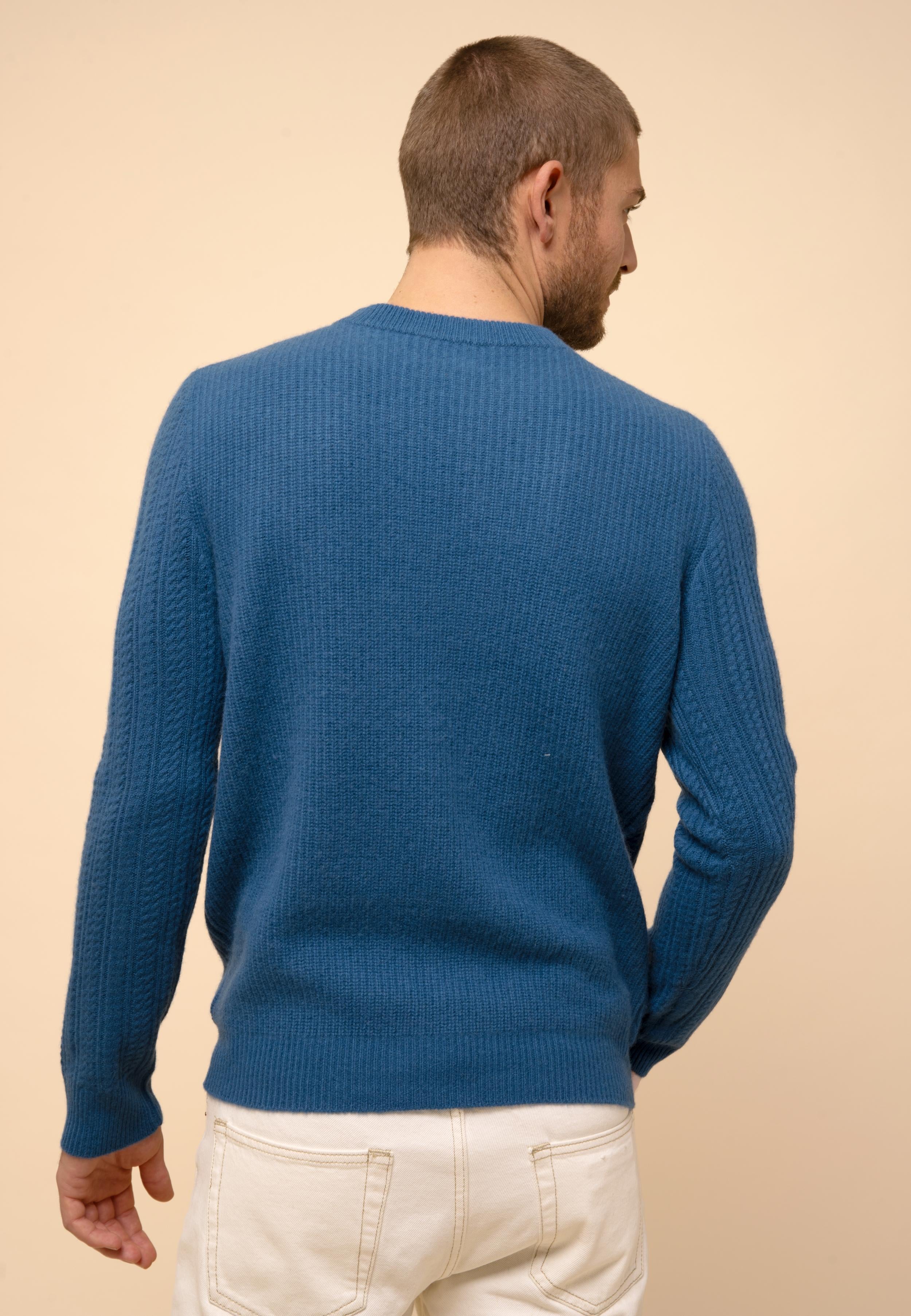 LUKKA pull col rond paon