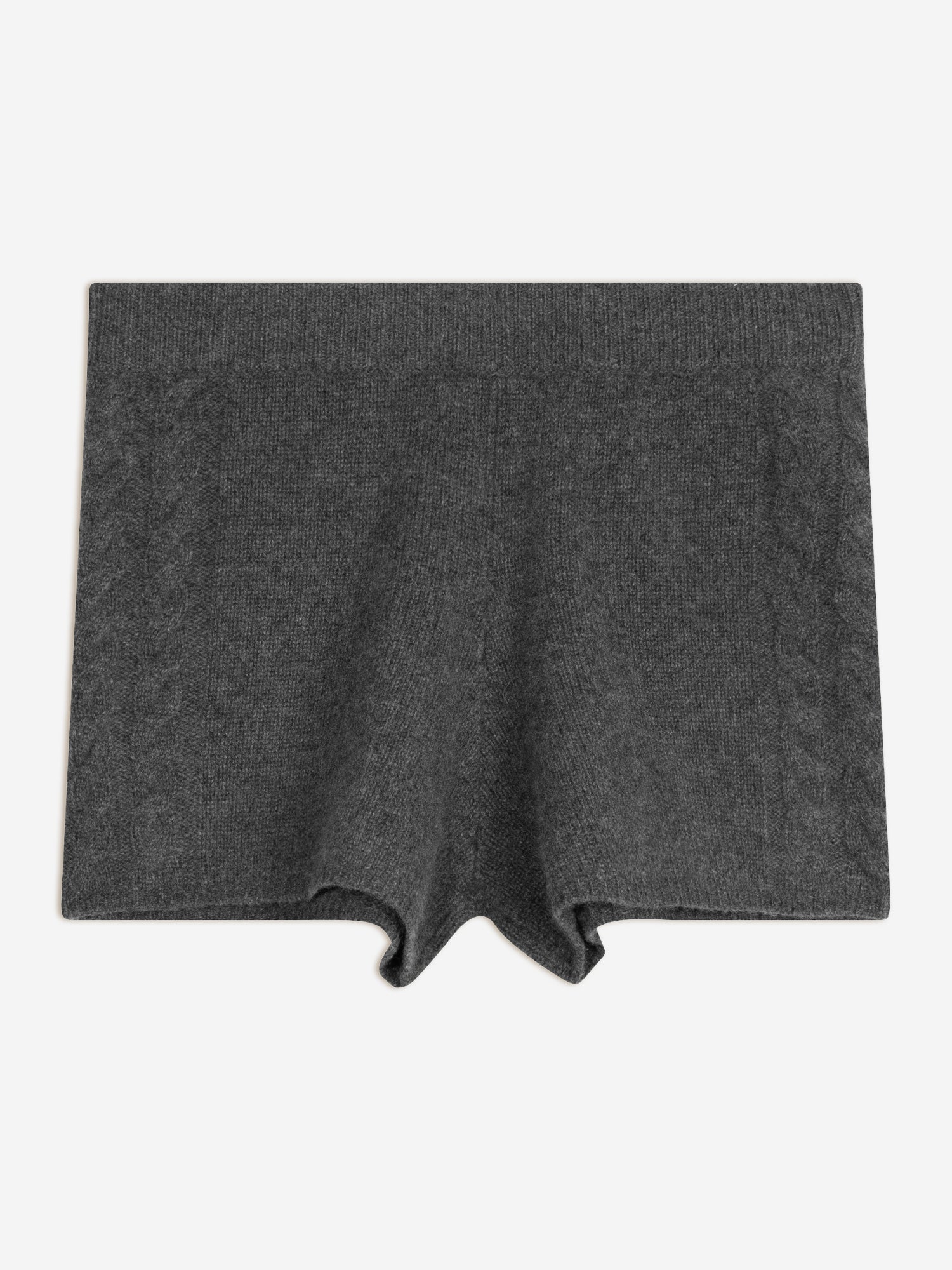 LUNA short 4 fils anthracite chiné