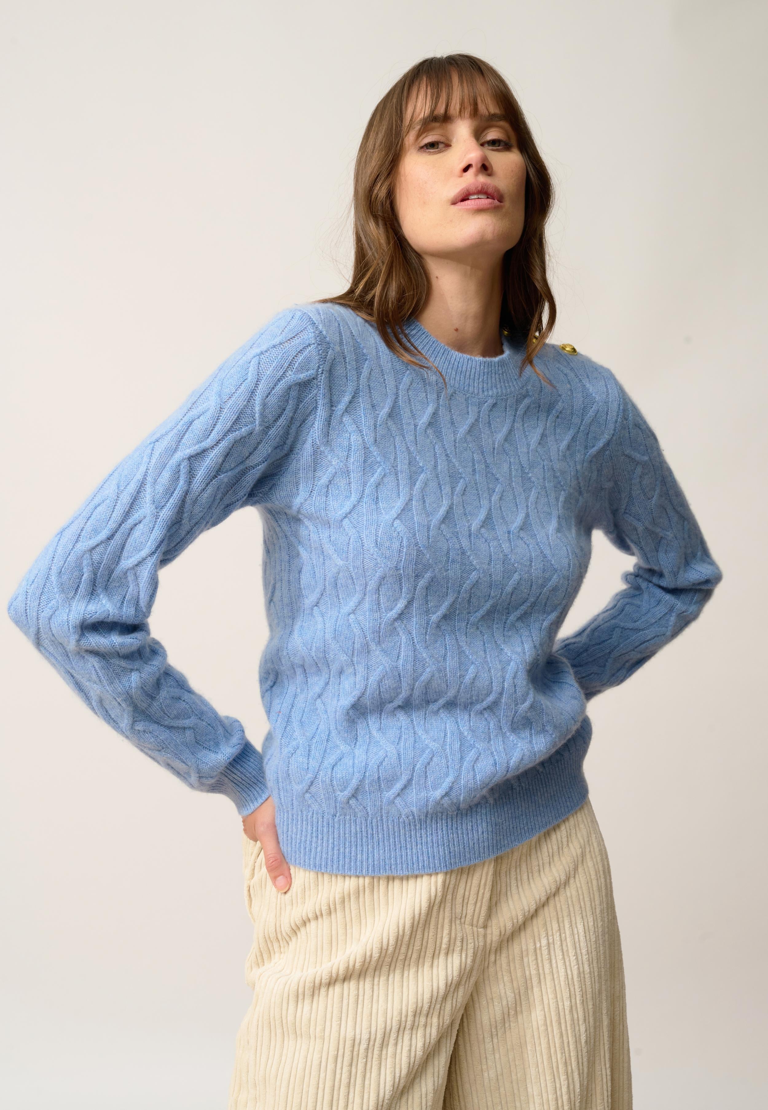 LYND pull col rond sky