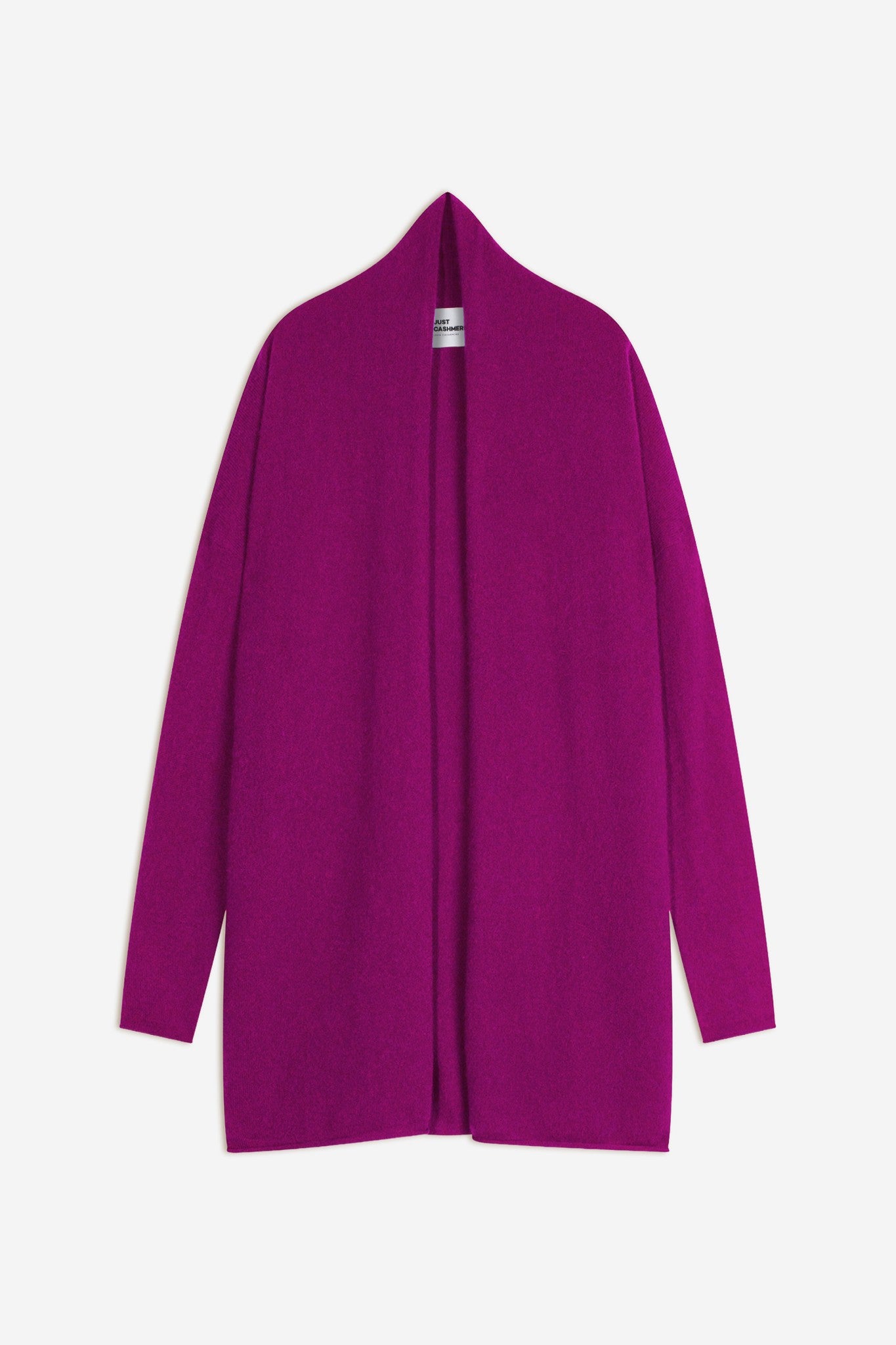 maddie gilet col châle violine