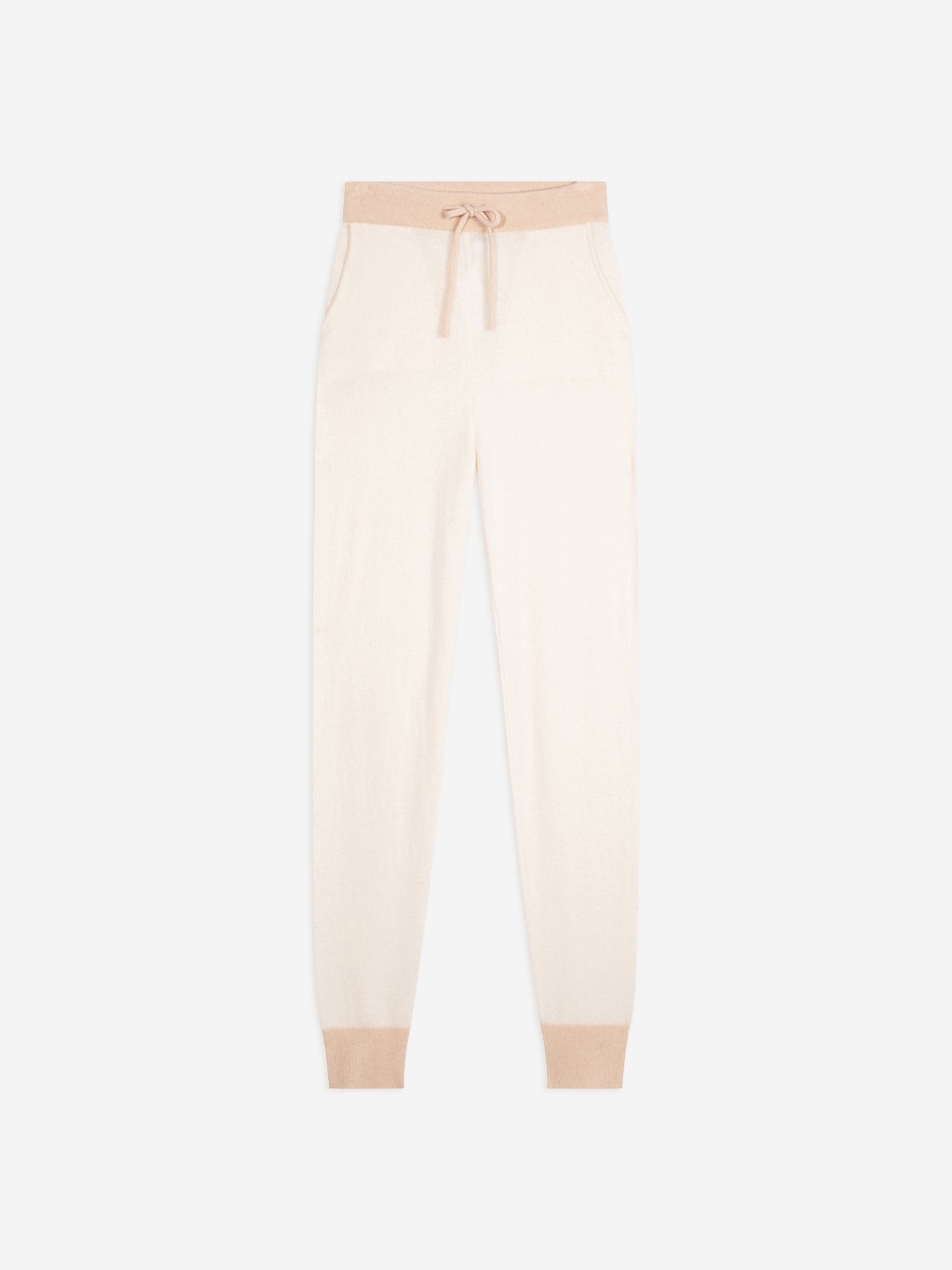 MARCELINE jogging bi-color sable/ivoire