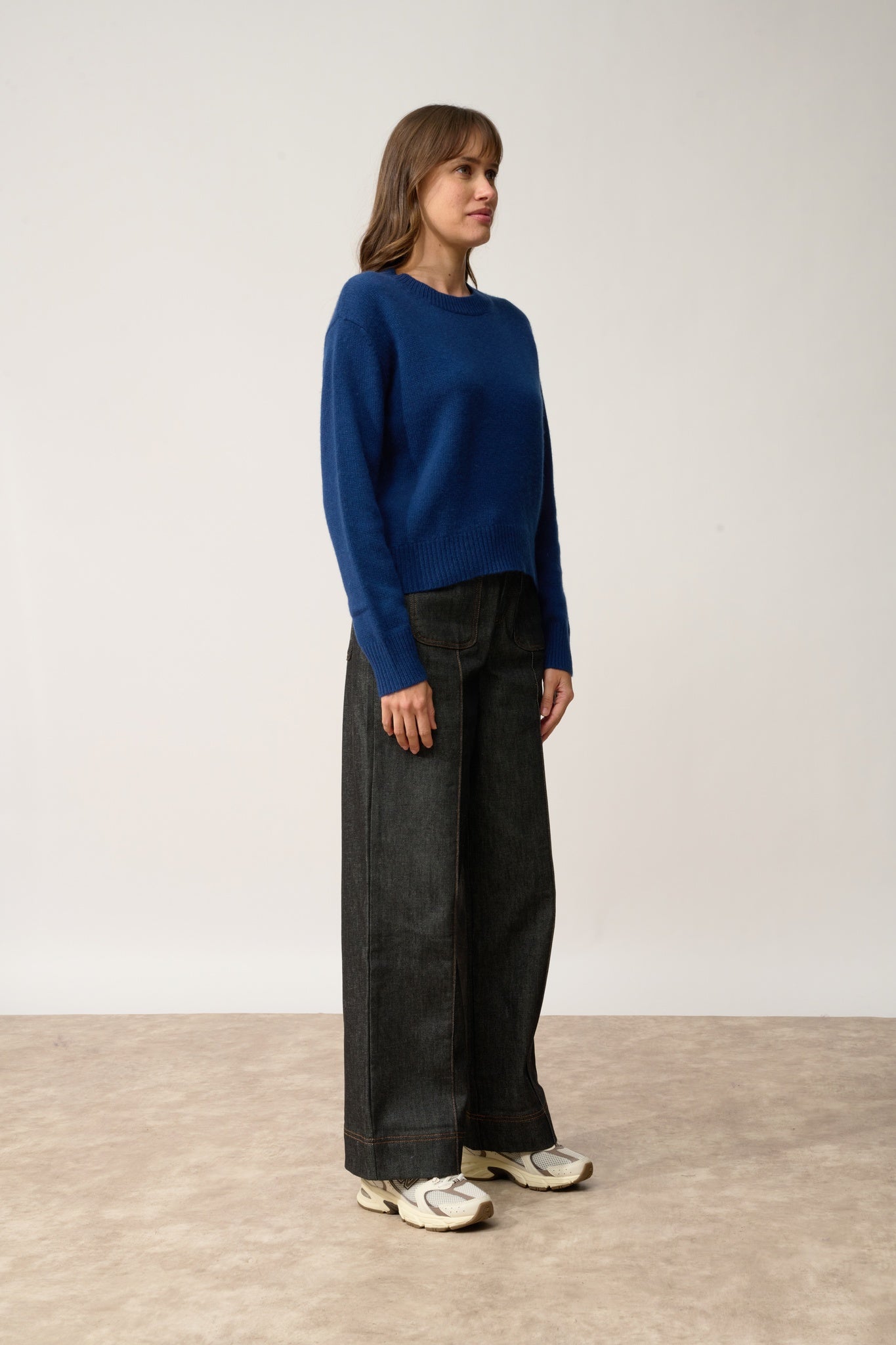 MARGAUX pull col rond minuit