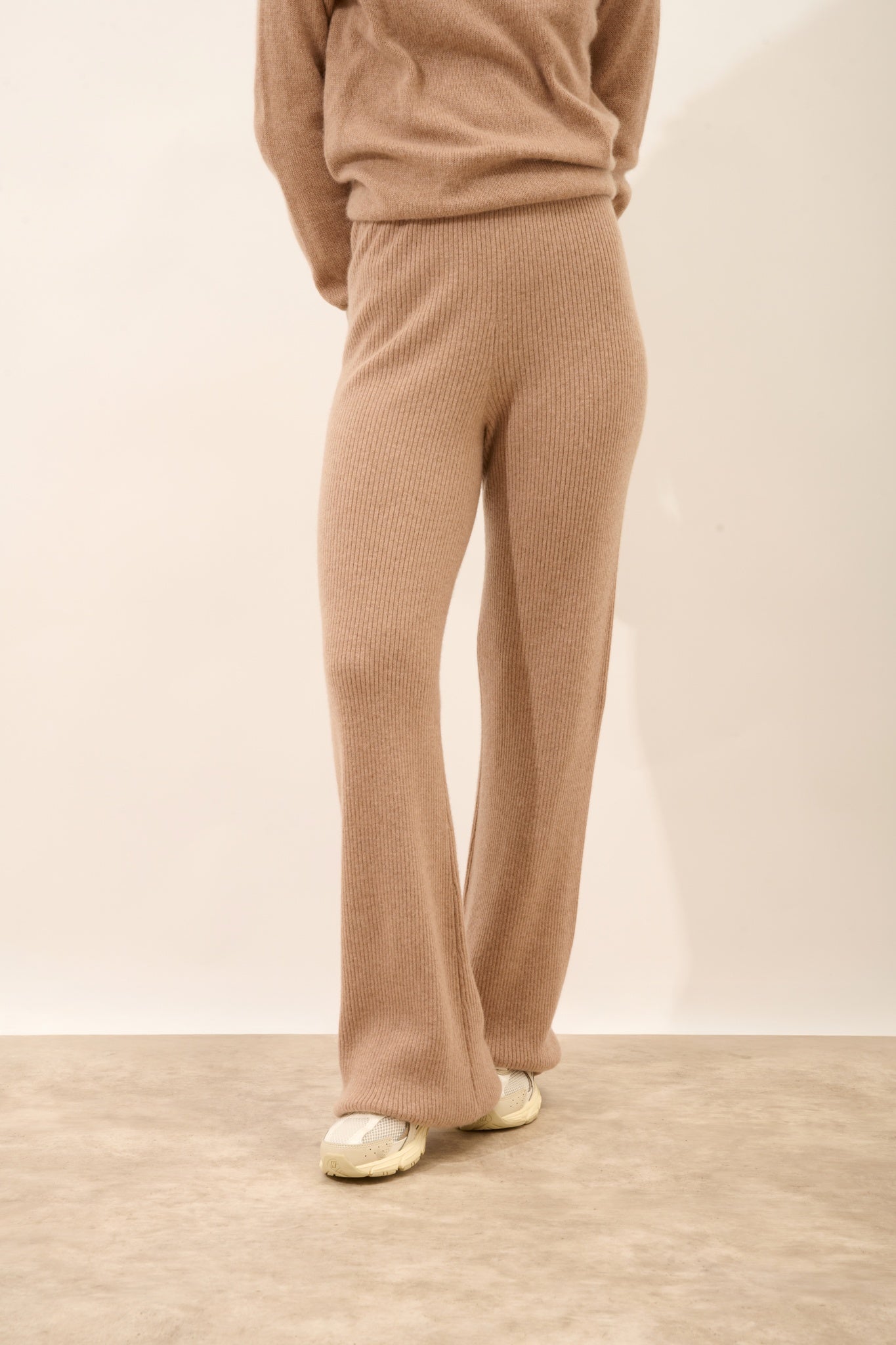 MARGRET pantalon  camel chiné