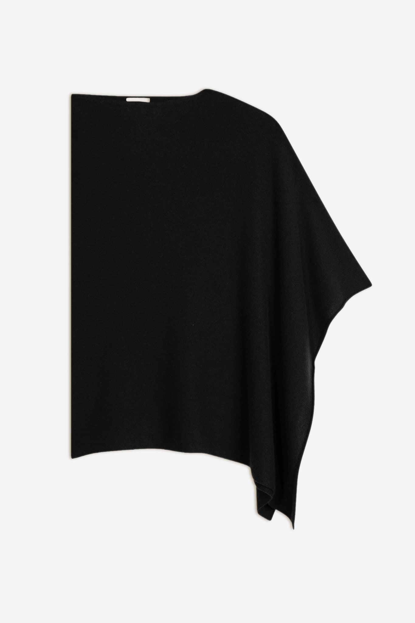 meredith poncho col bateau noir