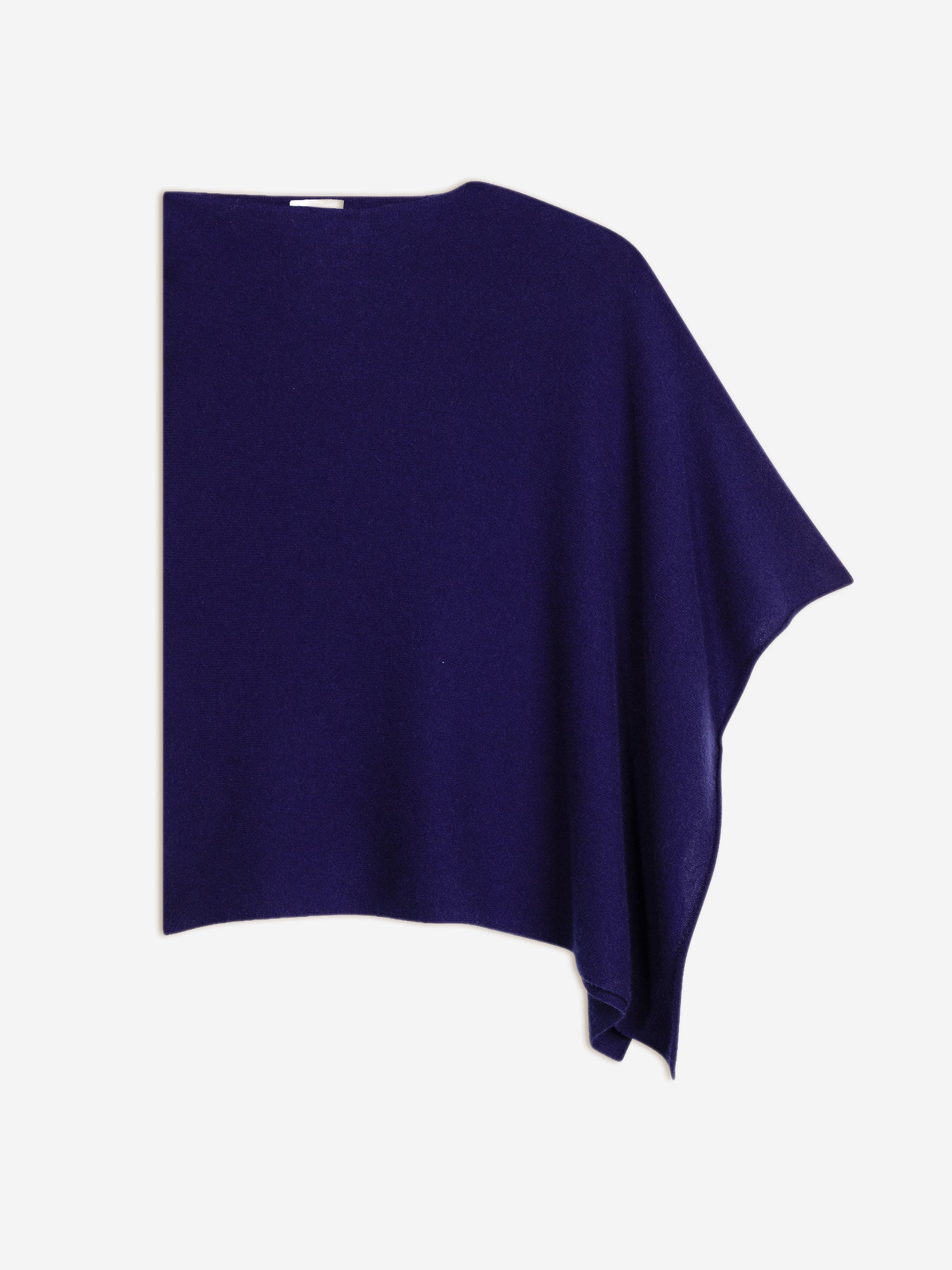 MEREDITH poncho col bateau purple