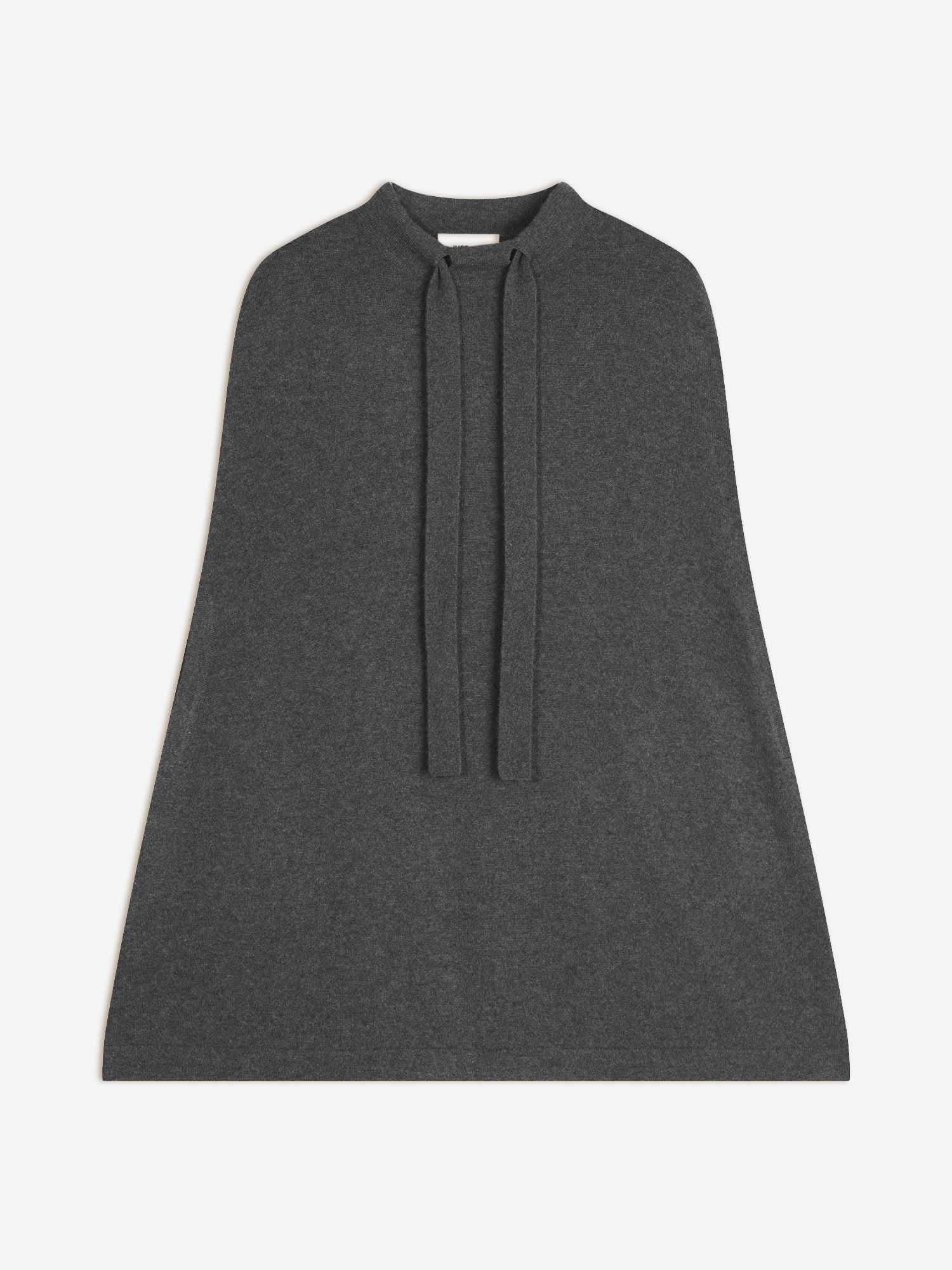 MIAMAR cape col rond anthracite chiné