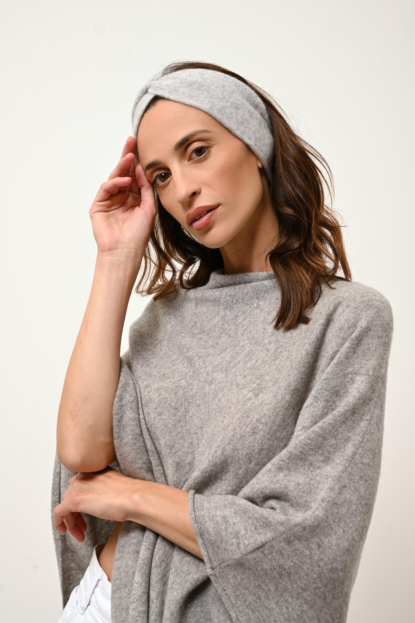 NAMAD bandeau gris clair chiné