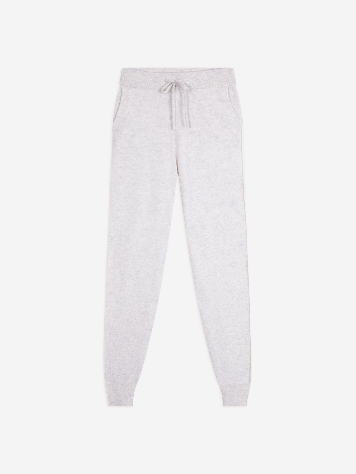 NARELLA jogging bi-color gris perle chiné/ivoire