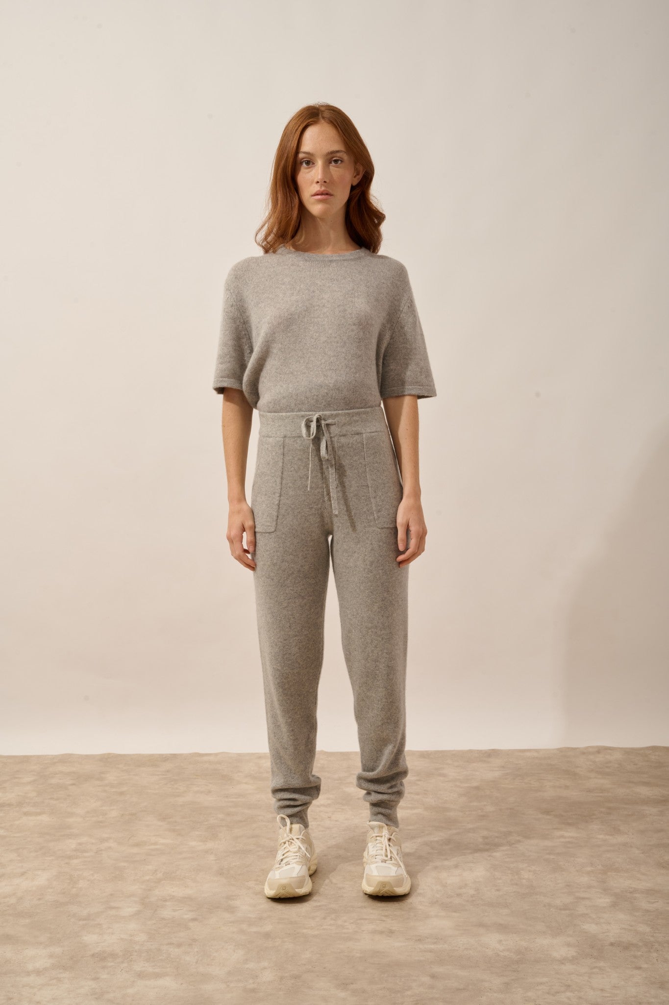 narel jogging gris chiné