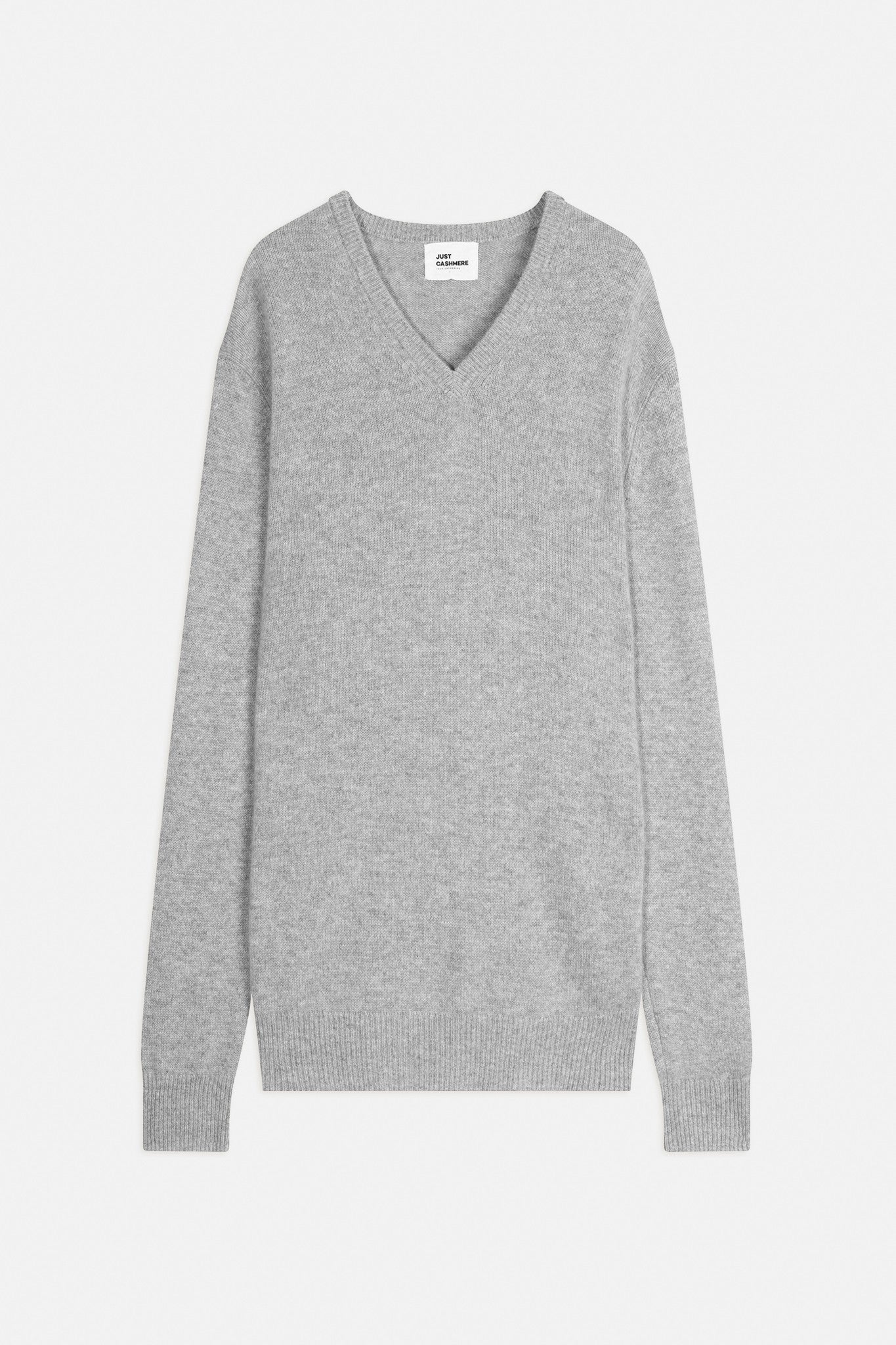 nathan pull col v nuage chiné