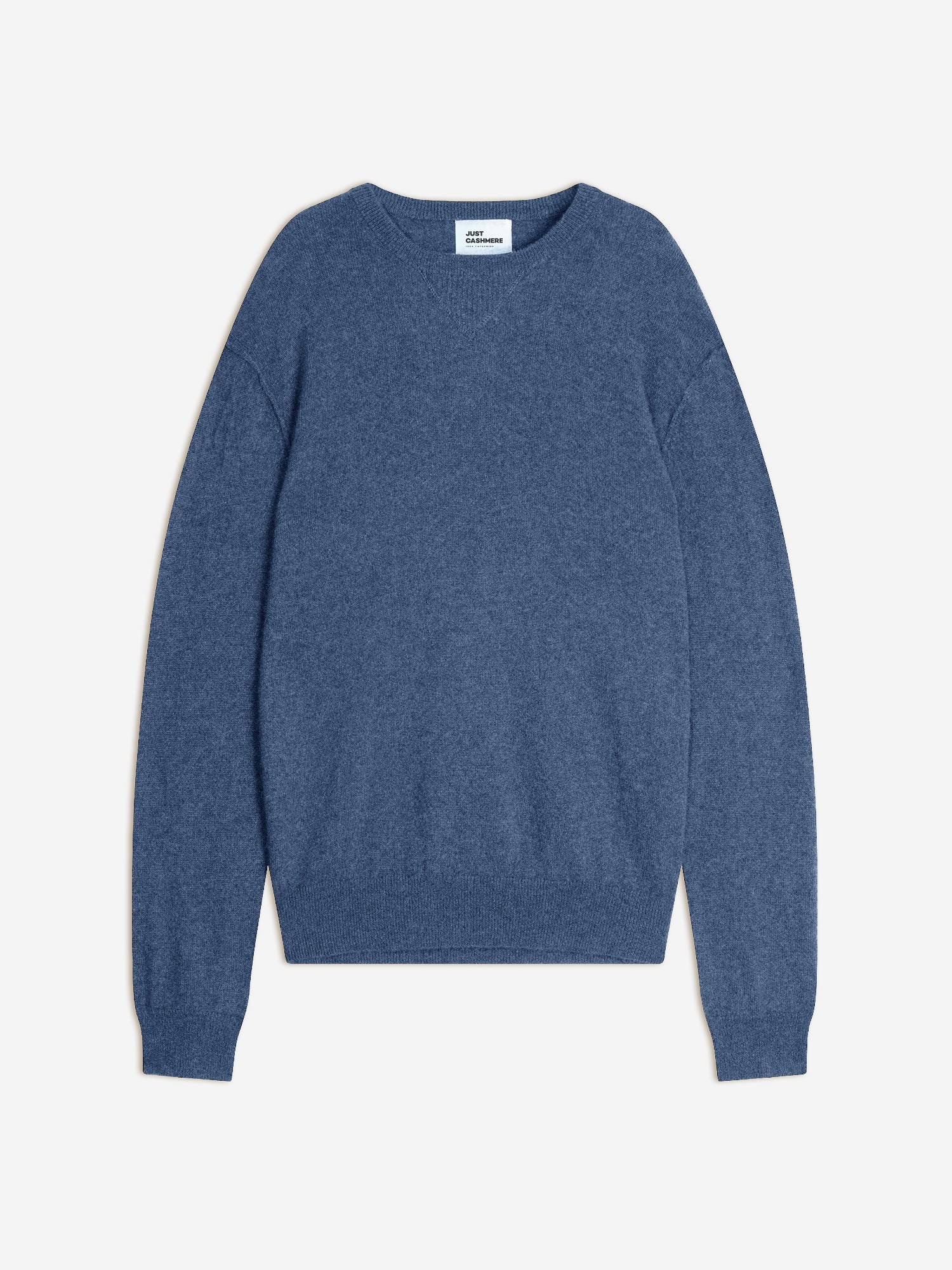 NOE denim blue round-neck sweater