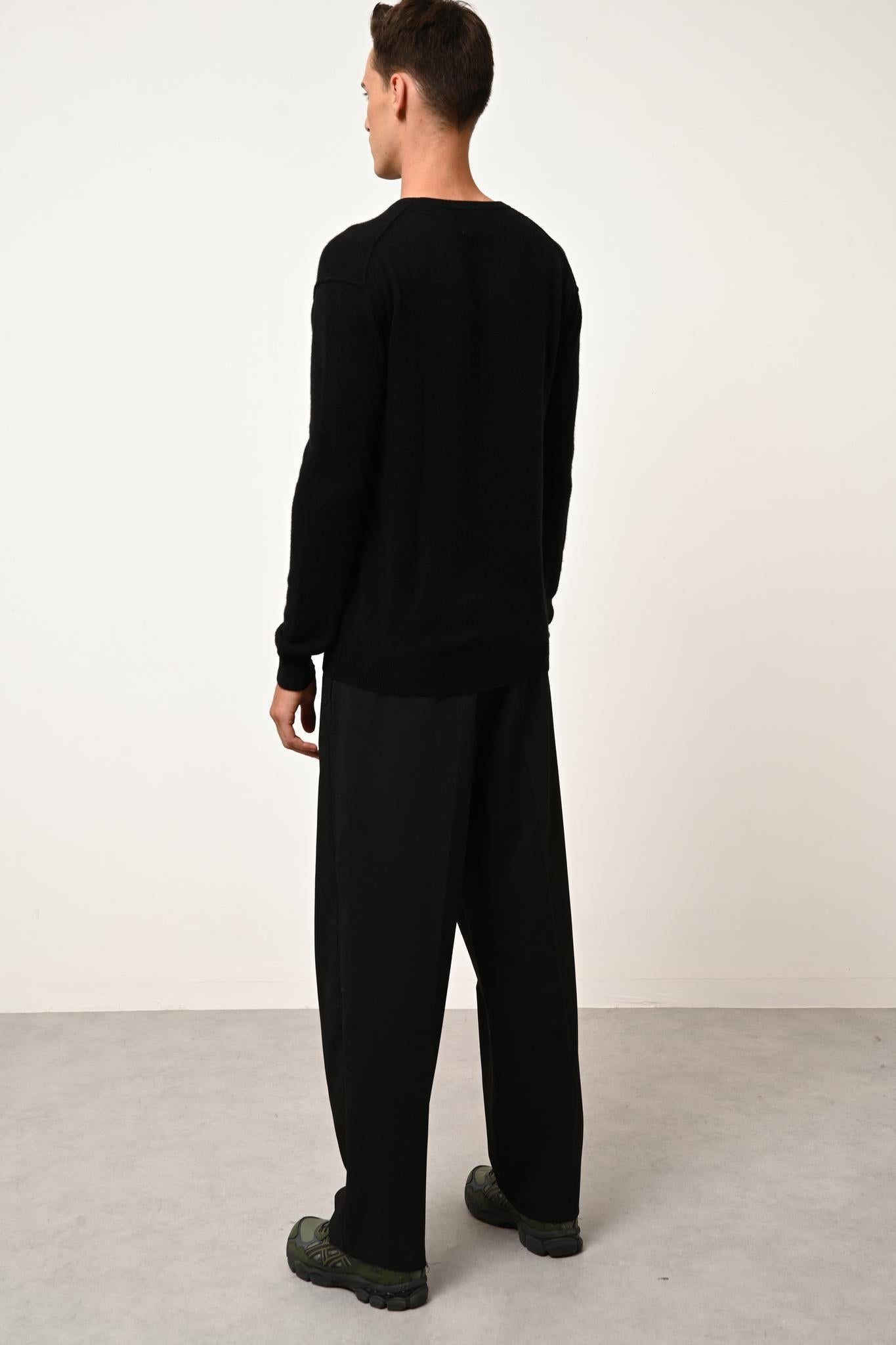 NOE pull col rond noir