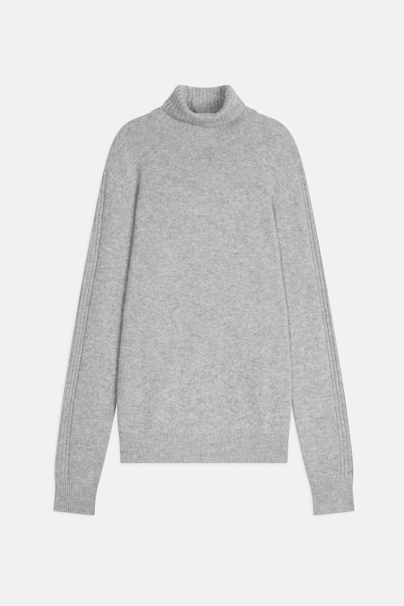 noi pull col roulé nuage chiné