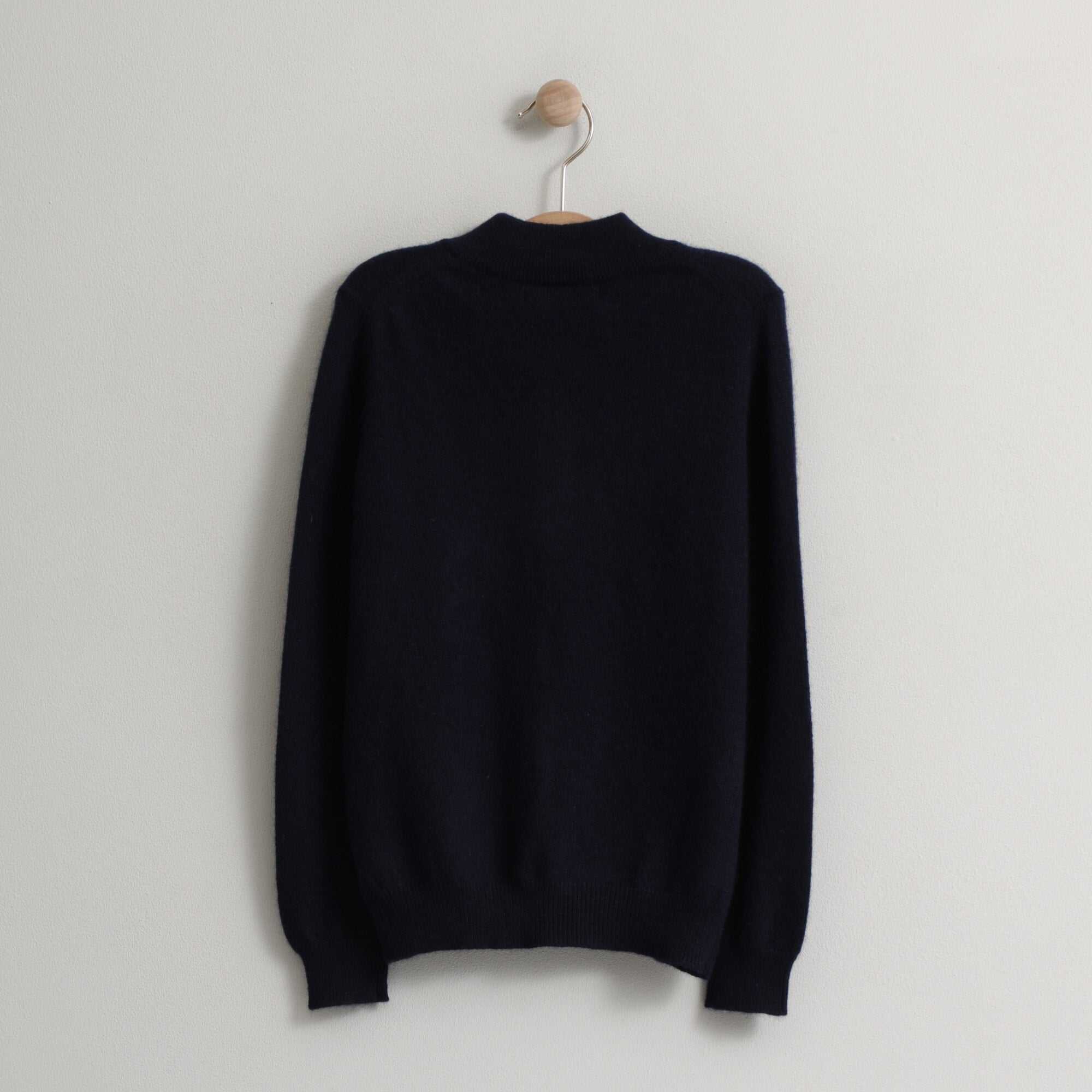 BULGAN navy trucker sweater