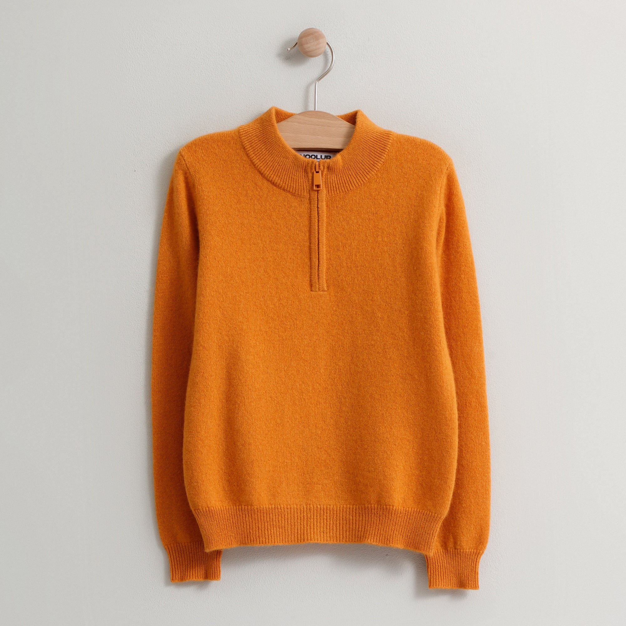 BULGAN ochre trucker sweater