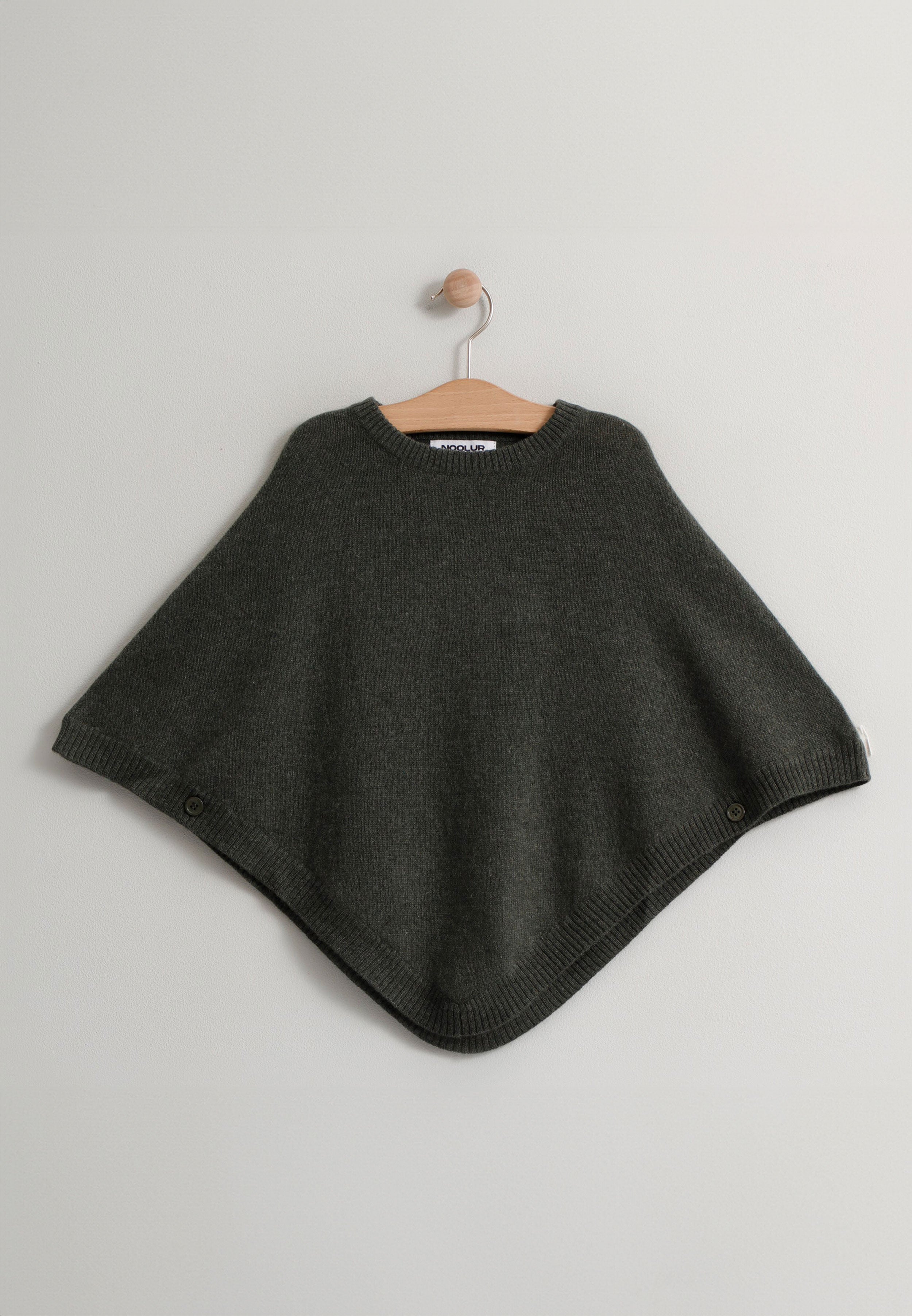 ULAANGOM khaki mottled poncho