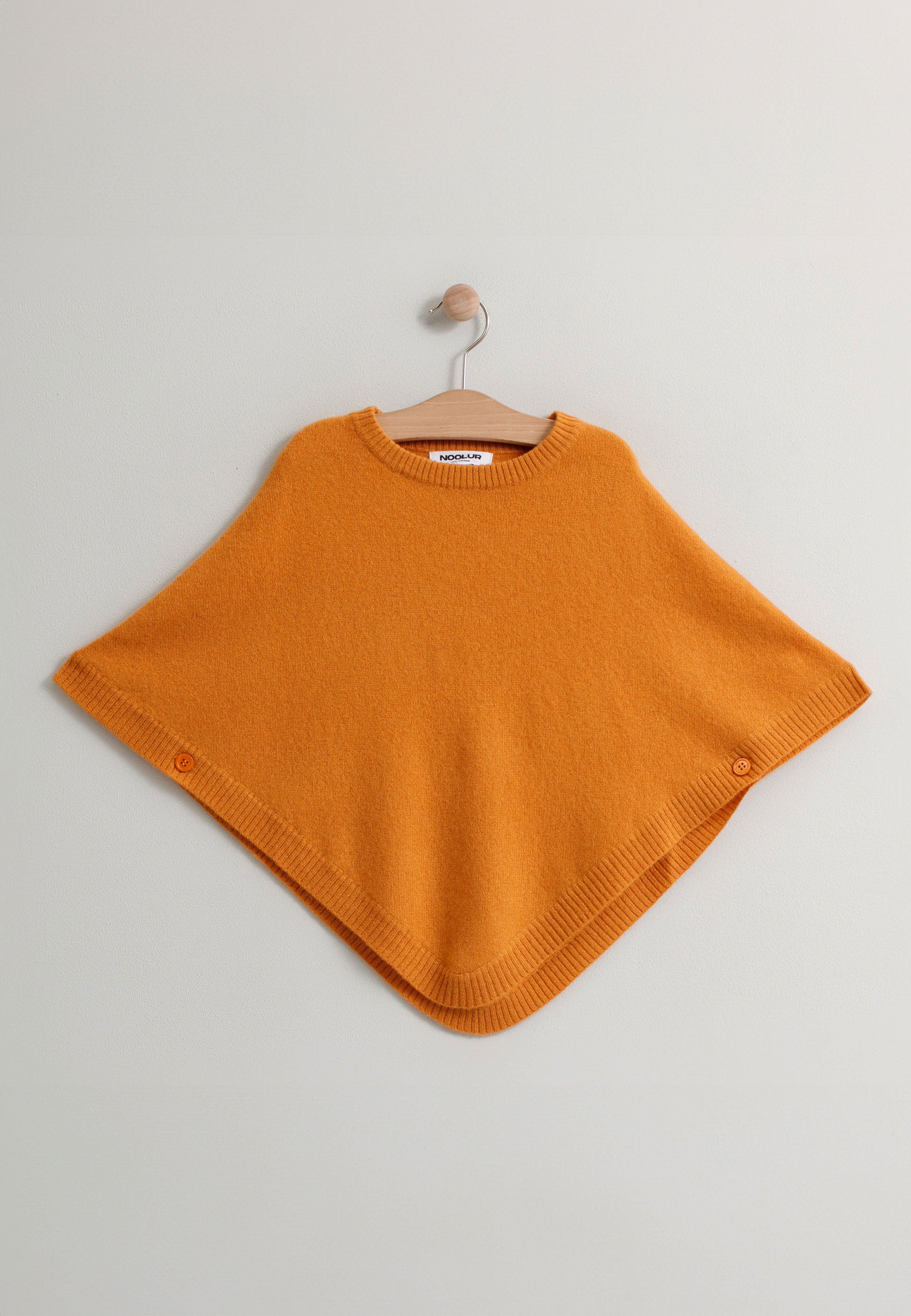 ULAANGOM ochre poncho