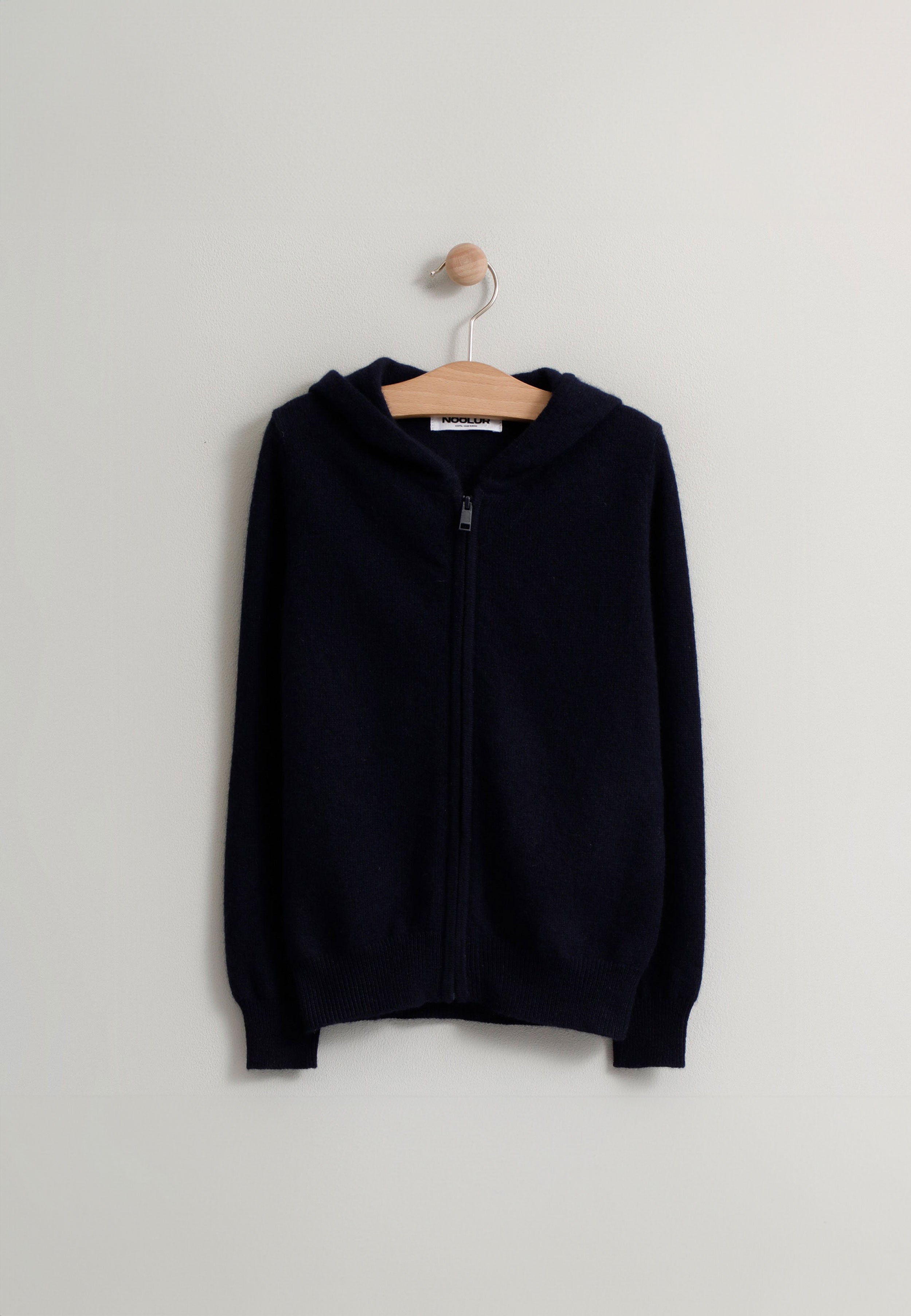 SELENGE gilet zippé capuche navy