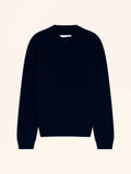 BULGAN Sweater Trucker Neck Navy