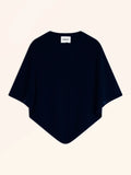 ULAANGOM Poncho Marineblau