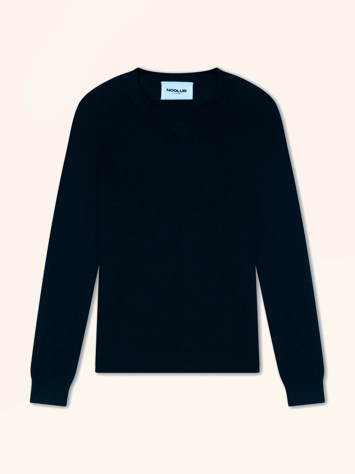 BARUUN Pullover V-Ausschnitt Marineblau
