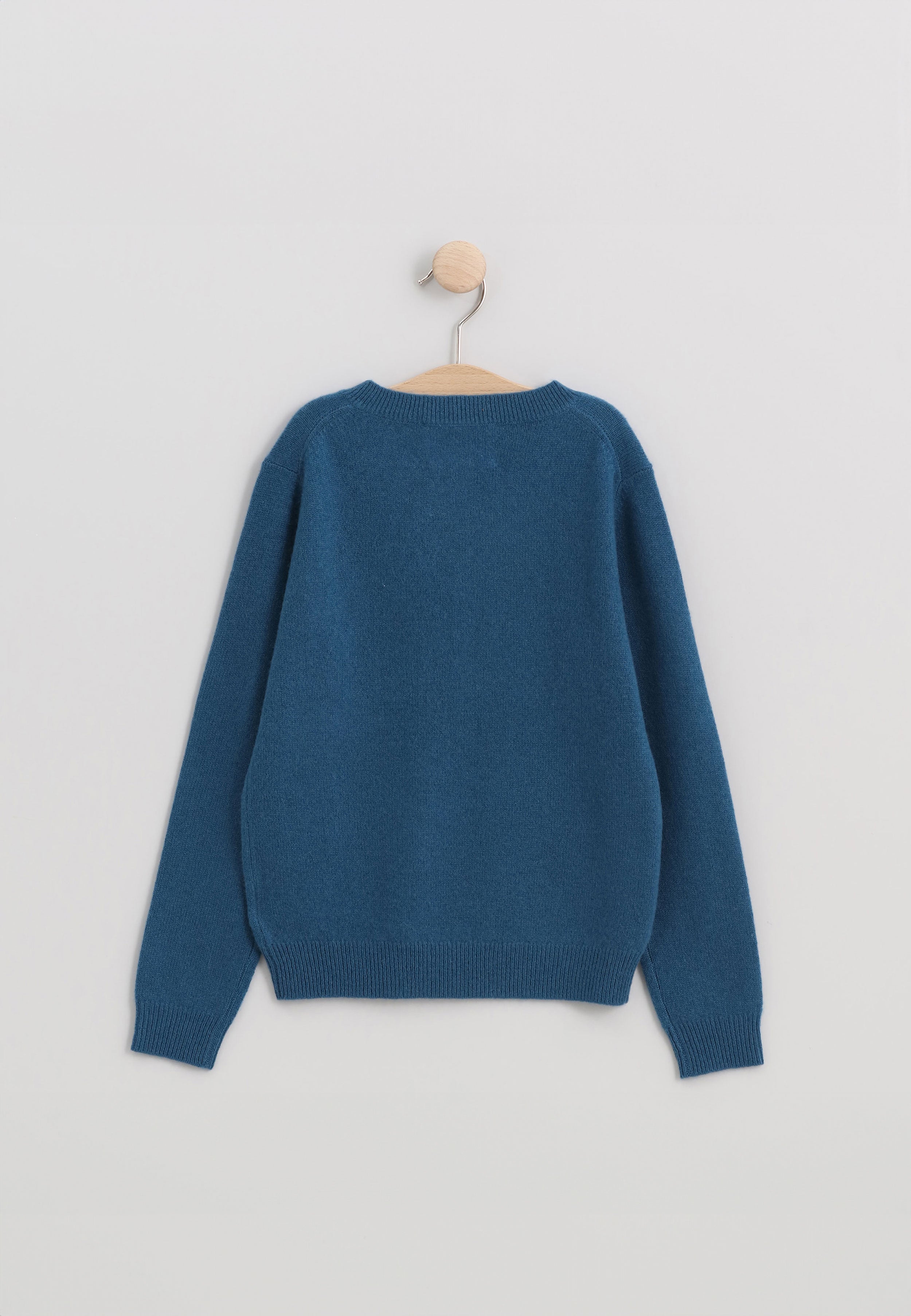 BARUUN peacock v-neck sweater