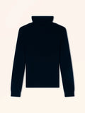 ULIASTAI Pullover Rollkragen Marineblau