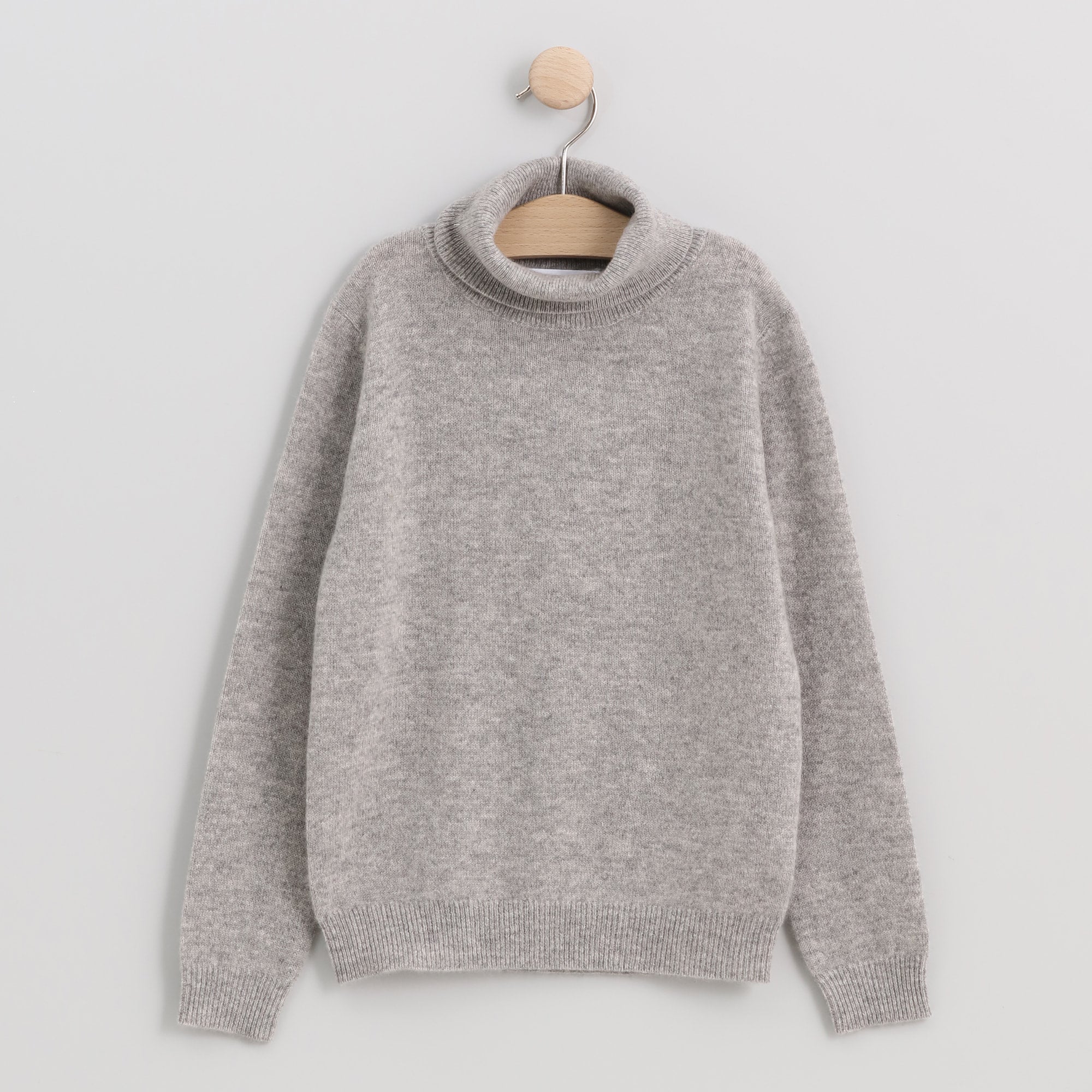 ULIASTAI mottled cloud turtleneck sweater