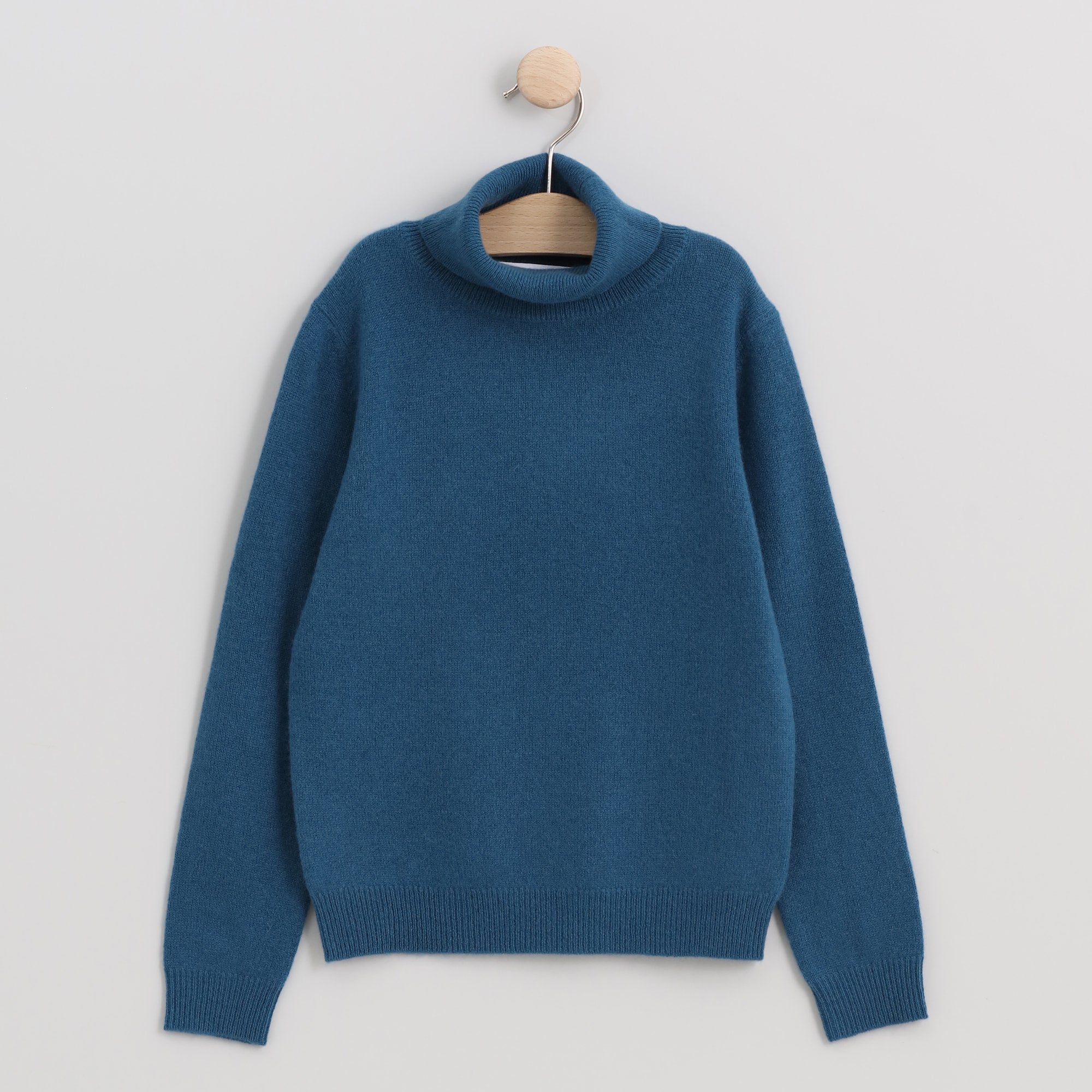 ULIASTAI peacock turtleneck sweater