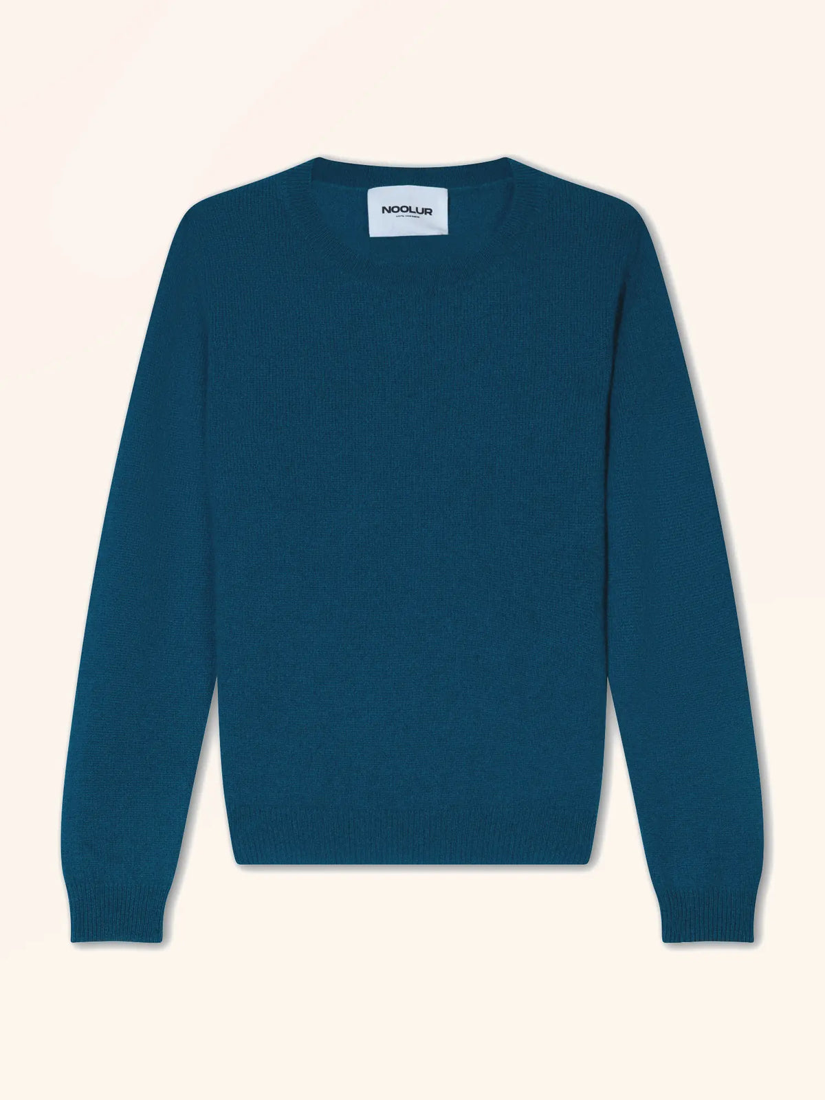 ERDENET Pullover Rundhalsausschnitt Pfauenblau