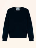 BAYAN Pullover Rundhalsausschnitt Marineblau