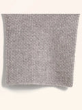 KHENTII Neck Warmer 4 Ply Heather Cloud