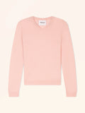 BARUUN Pullover V-Ausschnitt Ballettrosa