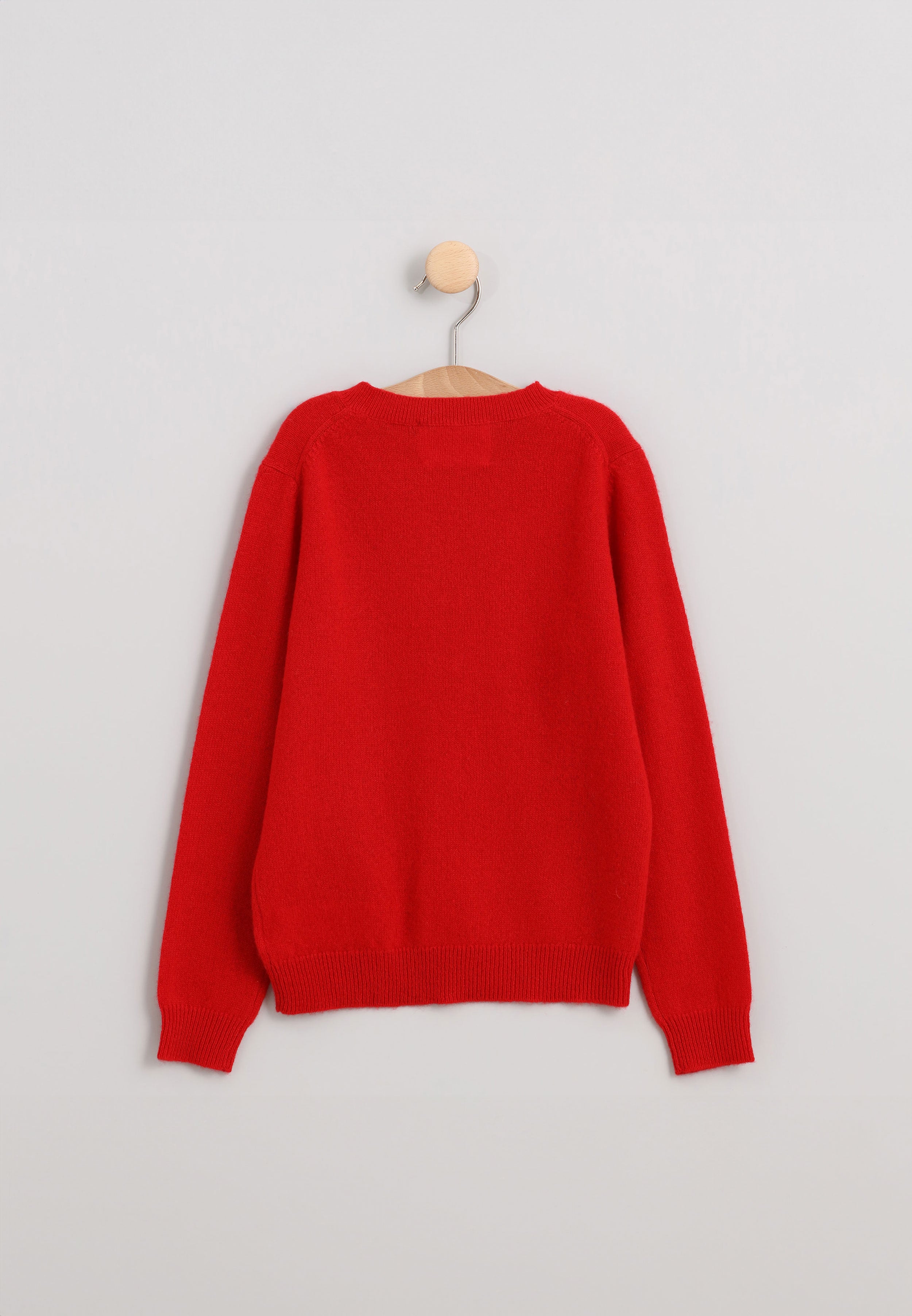 ERDENET red round neck sweater