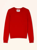 ERDENET Pullover Rundhalsausschnitt Rot