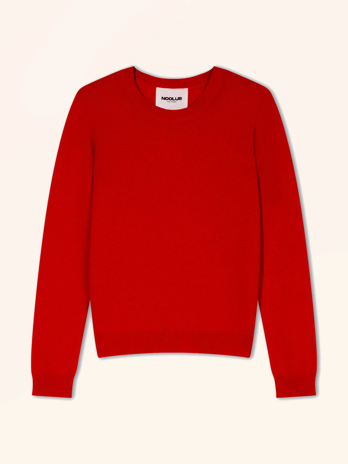 ERDENET Pullover Rundhalsausschnitt Rot
