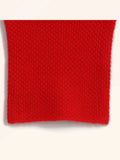 KHENTII Neck Warmer 4 Ply Red