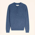 BULGAN Pull Camionneur Bleu Denim