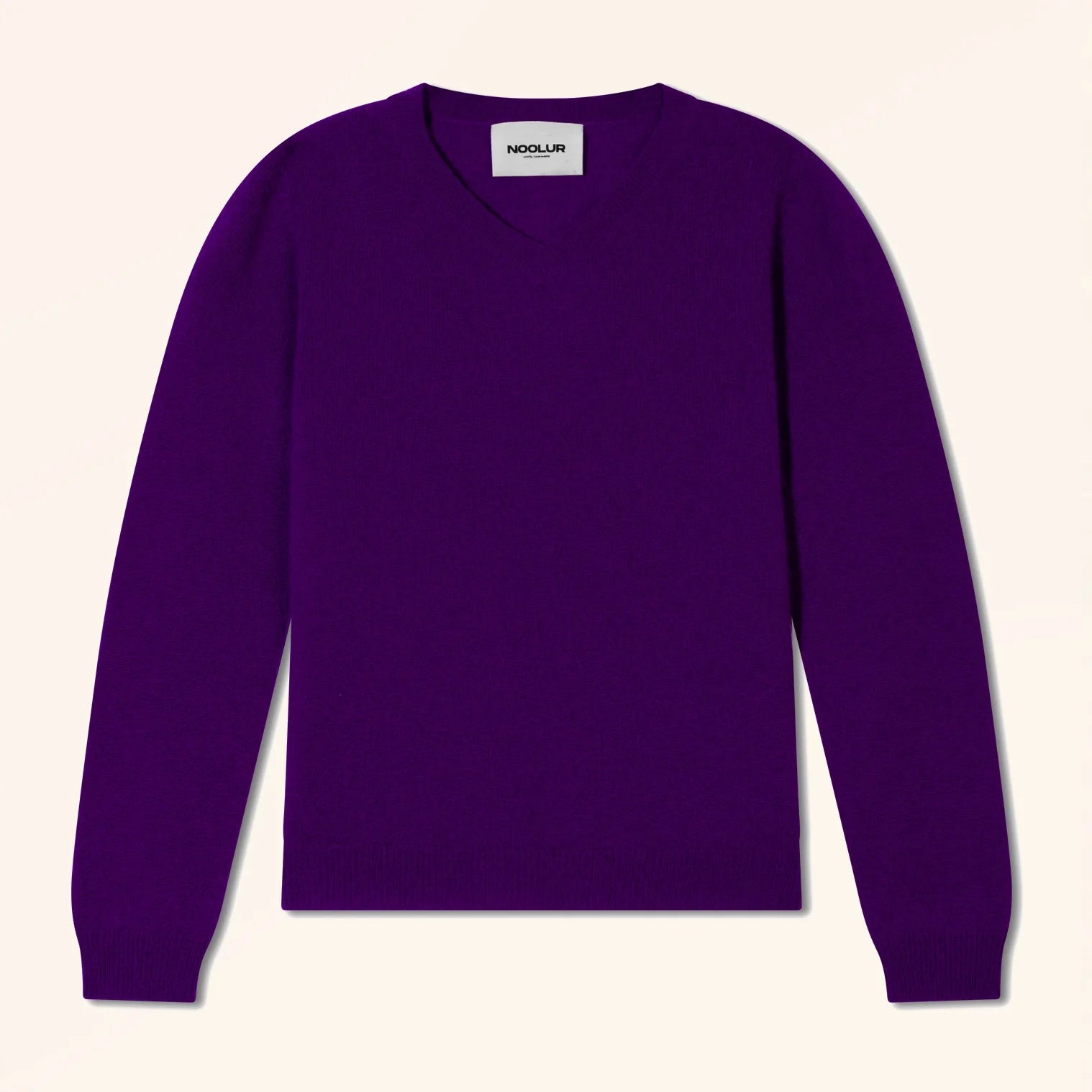 BARUUN Pull Col V Violette